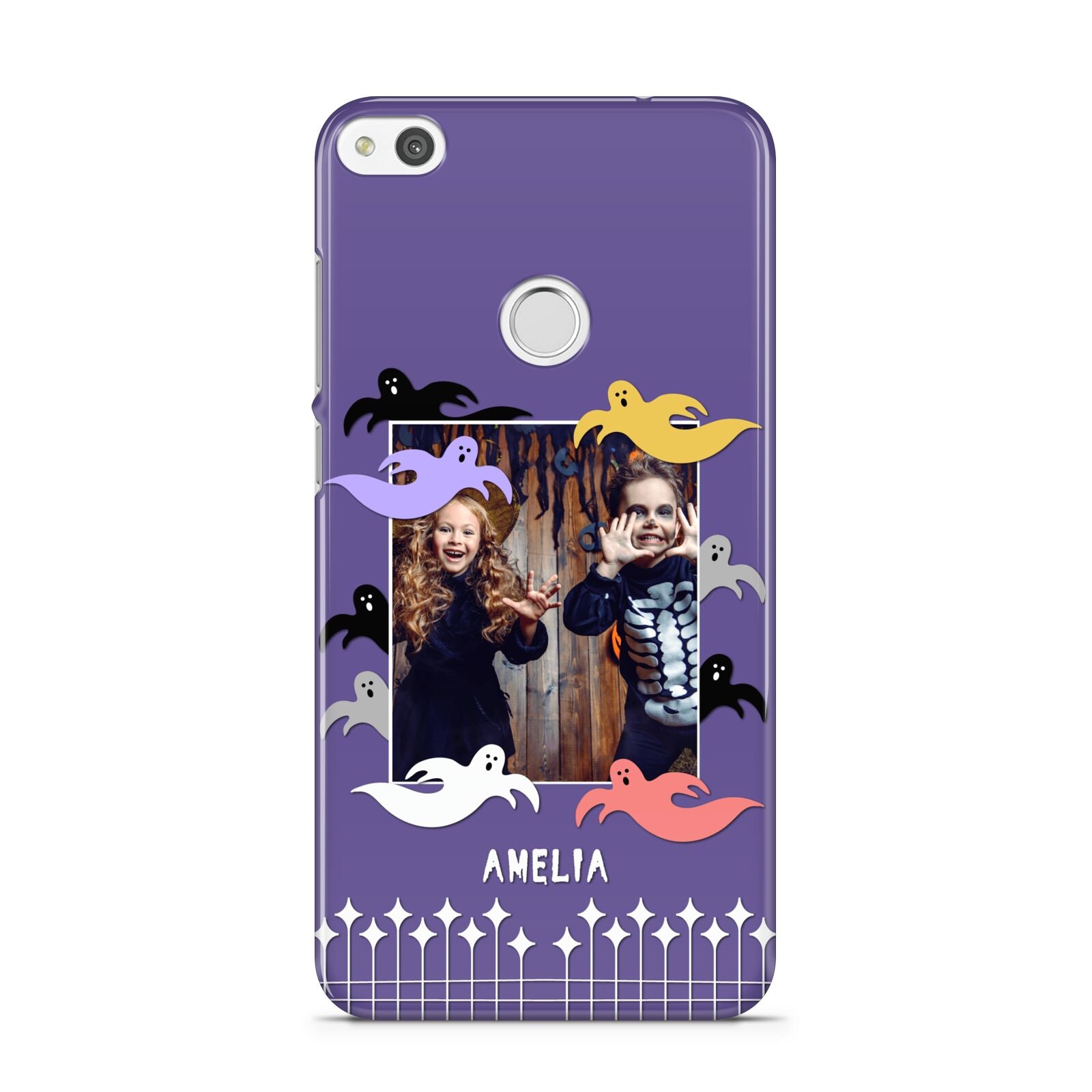 Personalised Halloween Photo Upload Huawei P8 Lite Case