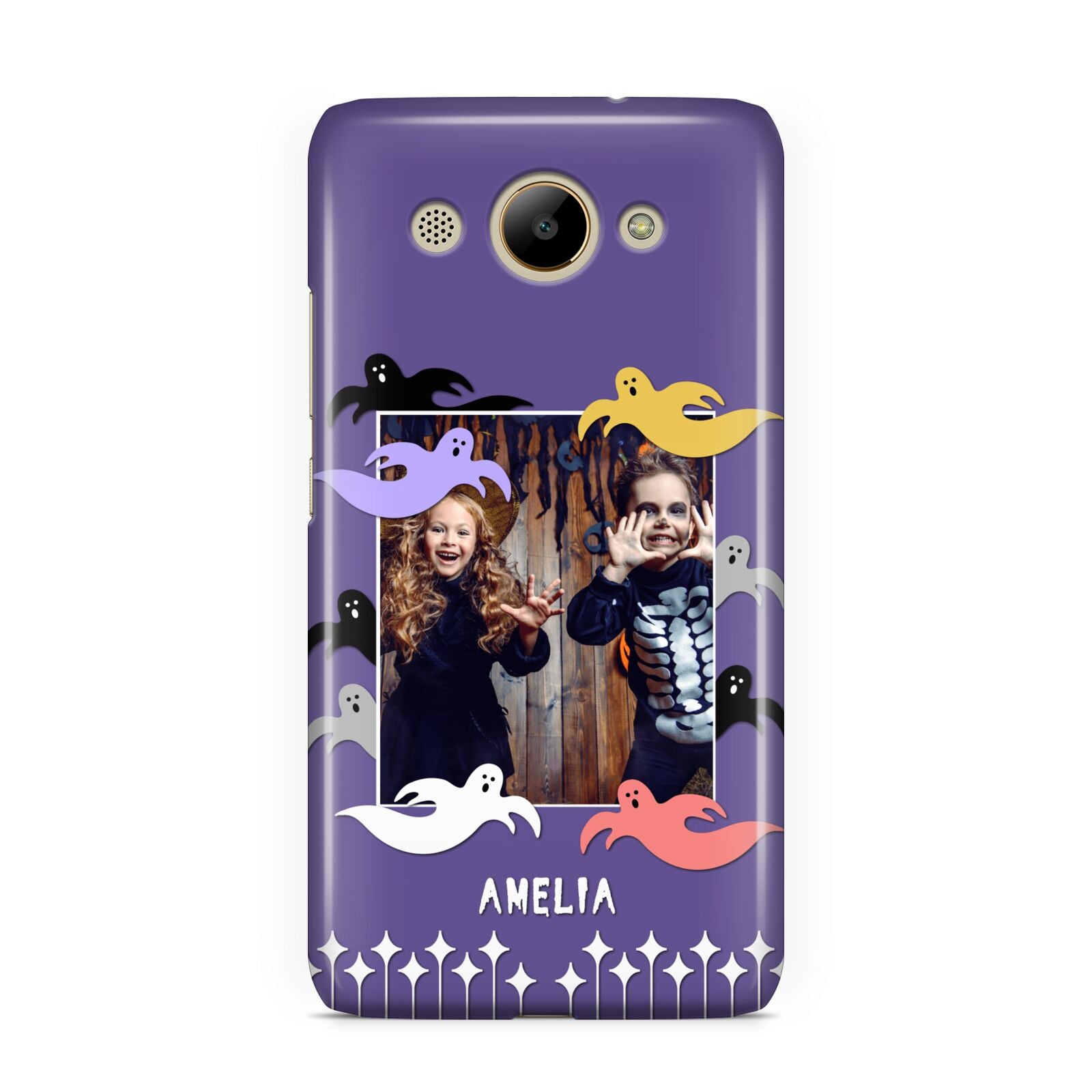 Personalised Halloween Photo Upload Huawei Y3 2017