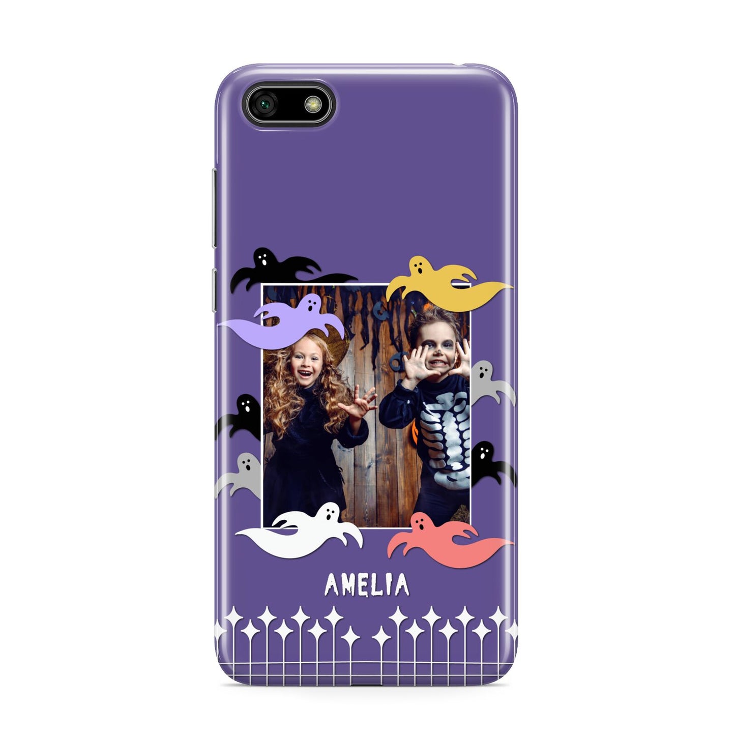 Personalised Halloween Photo Upload Huawei Y5 Prime 2018 Phone Case