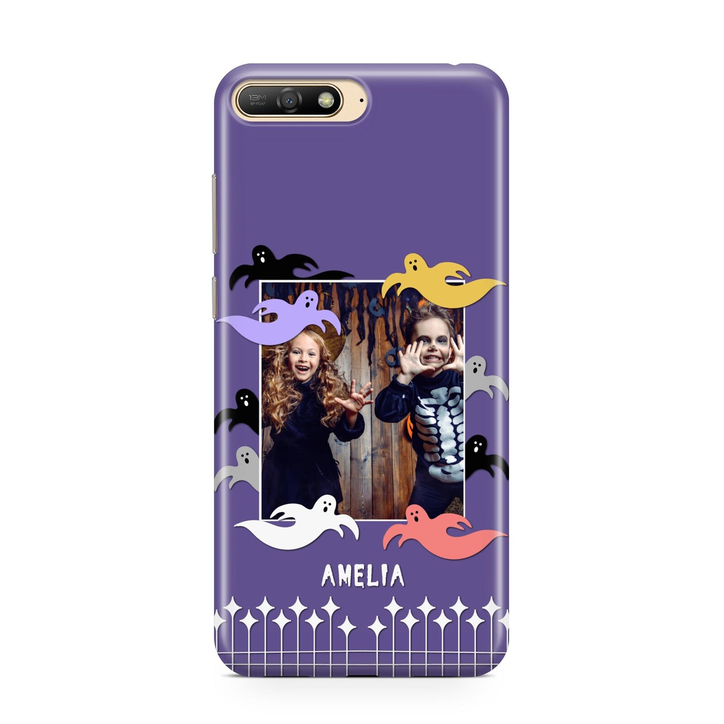 Personalised Halloween Photo Upload Huawei Y6 2018