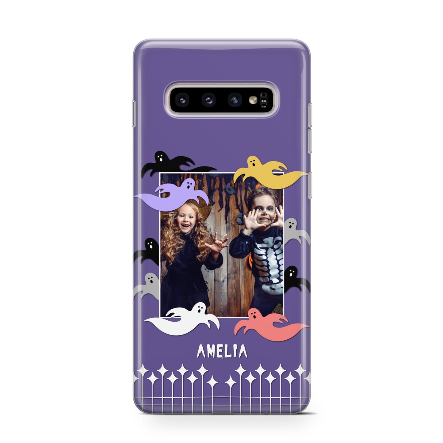 Personalised Halloween Photo Upload Protective Samsung Galaxy Case