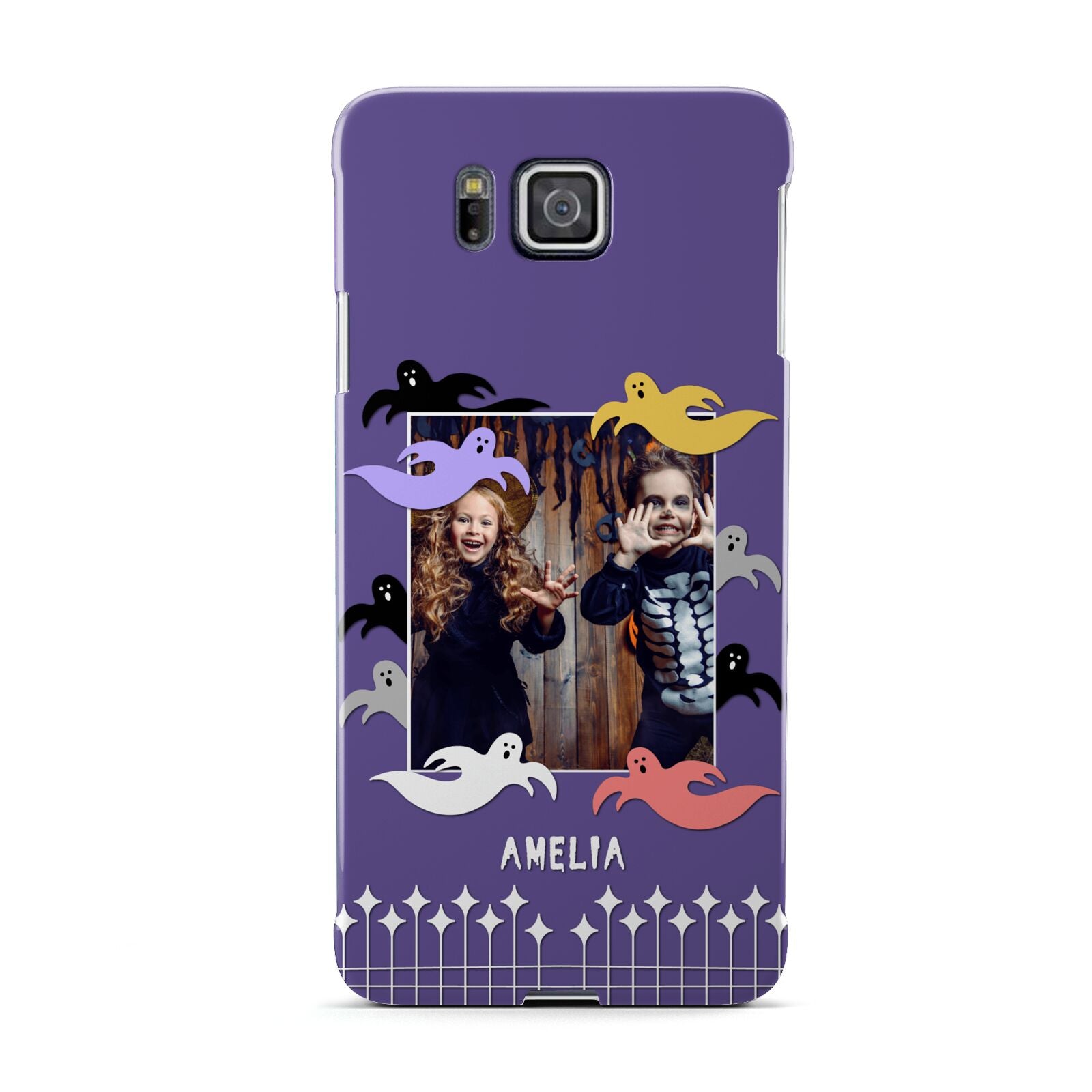 Personalised Halloween Photo Upload Samsung Galaxy Alpha Case