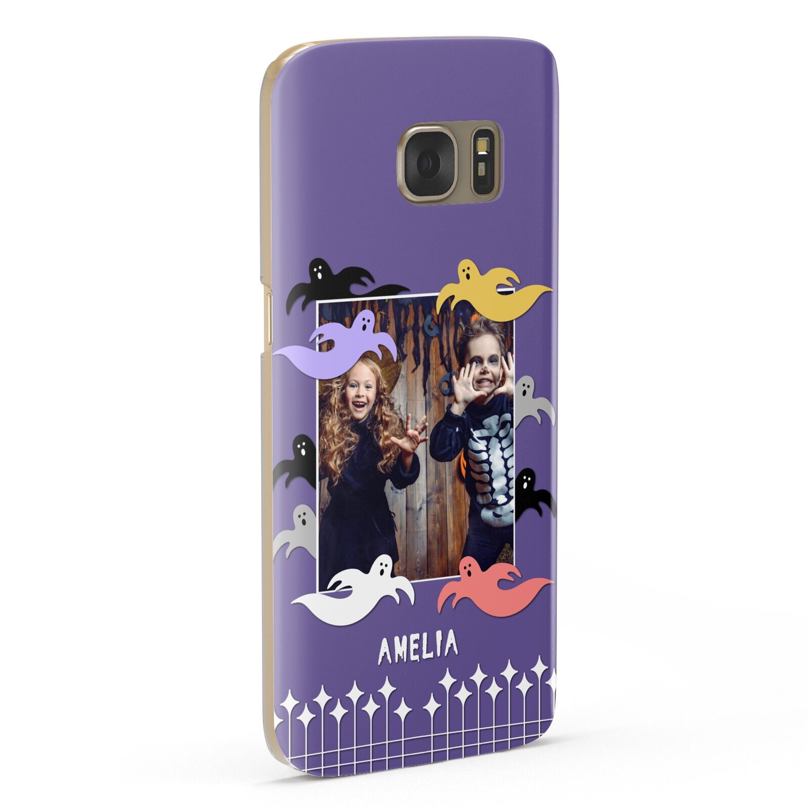 Personalised Halloween Photo Upload Samsung Galaxy Case Fourty Five Degrees