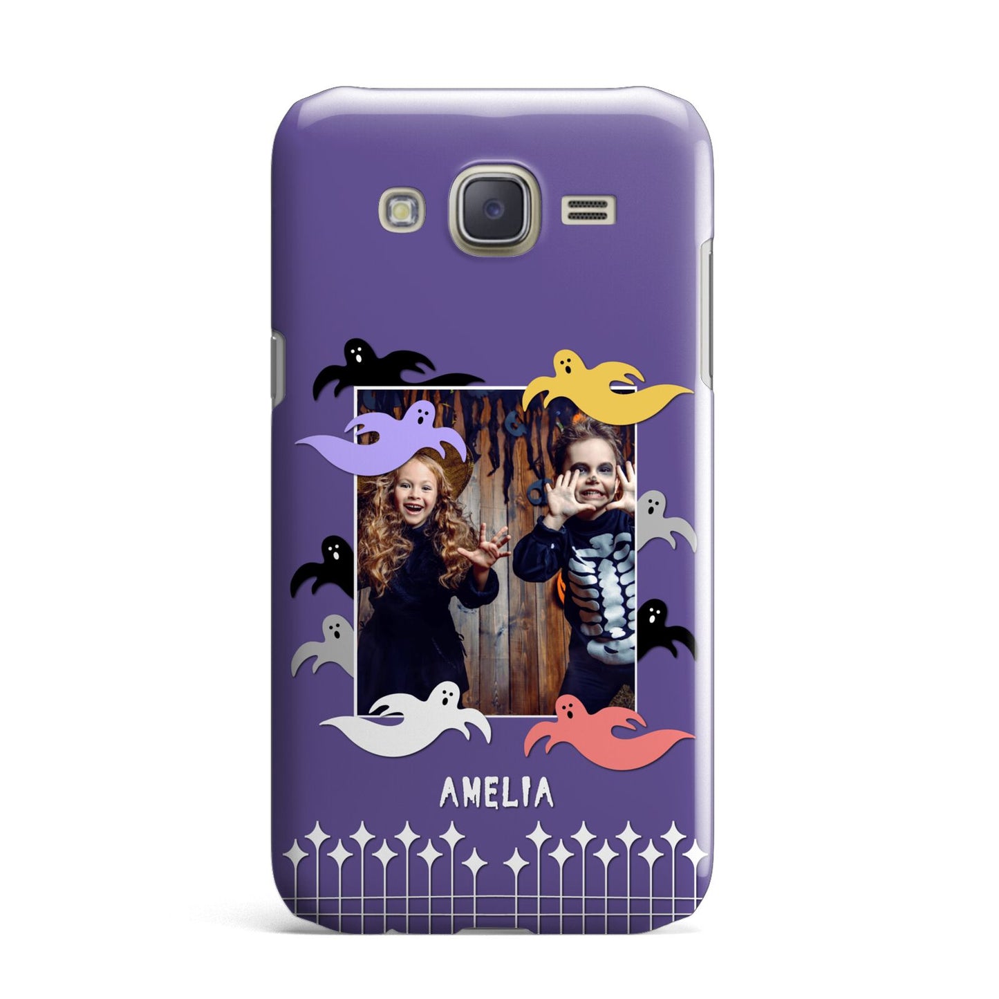 Personalised Halloween Photo Upload Samsung Galaxy J7 Case