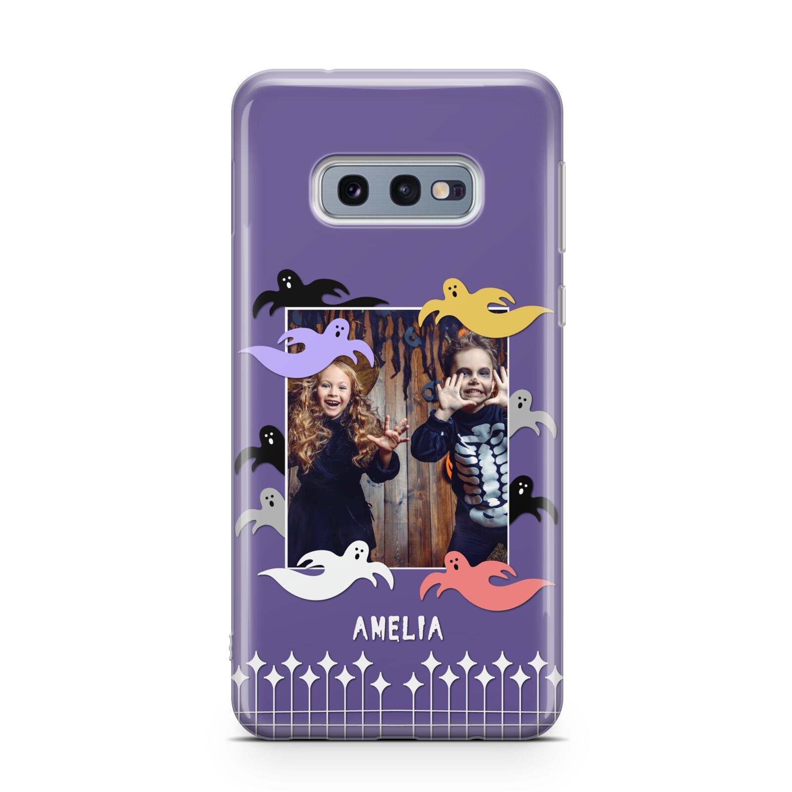 Personalised Halloween Photo Upload Samsung Galaxy S10E Case