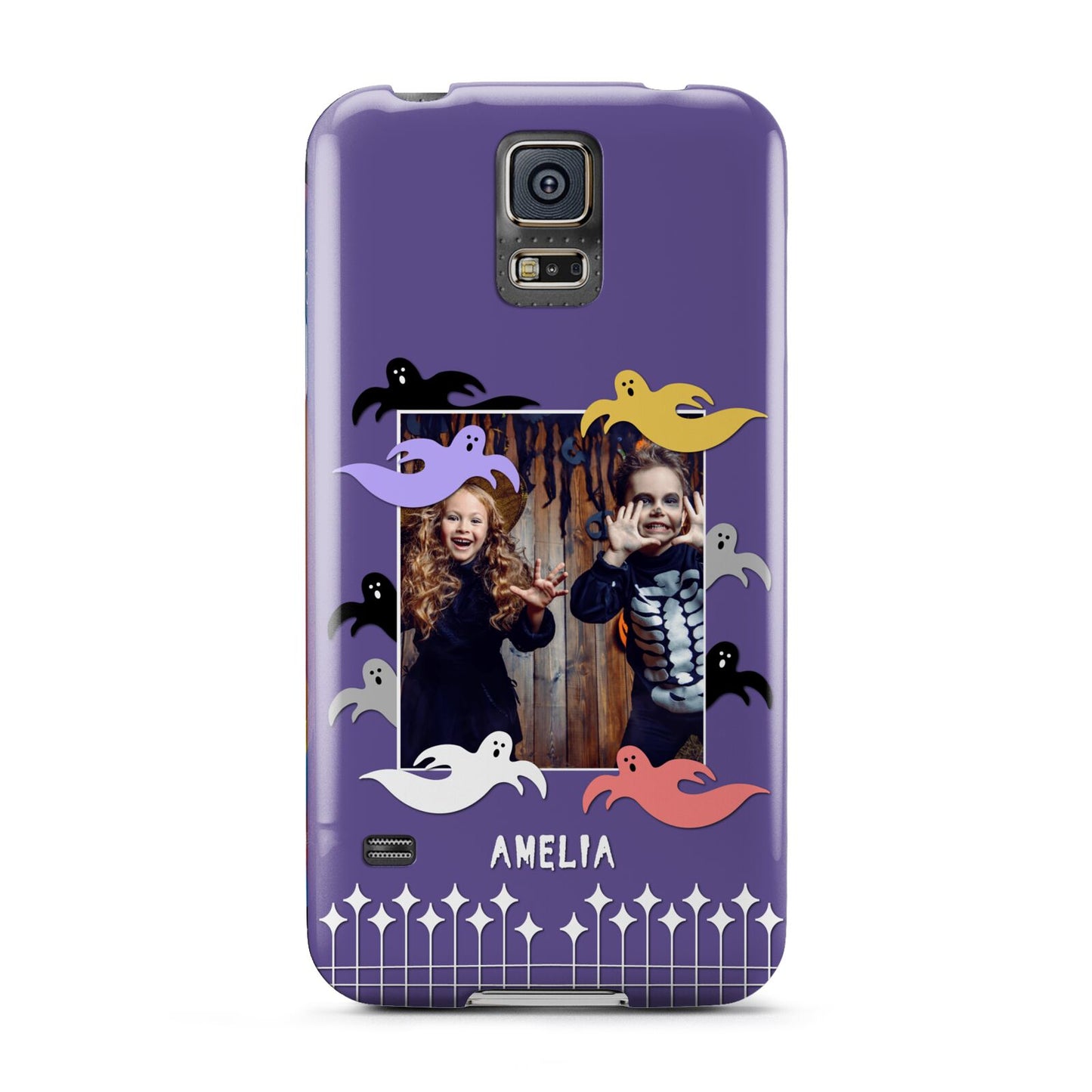 Personalised Halloween Photo Upload Samsung Galaxy S5 Case