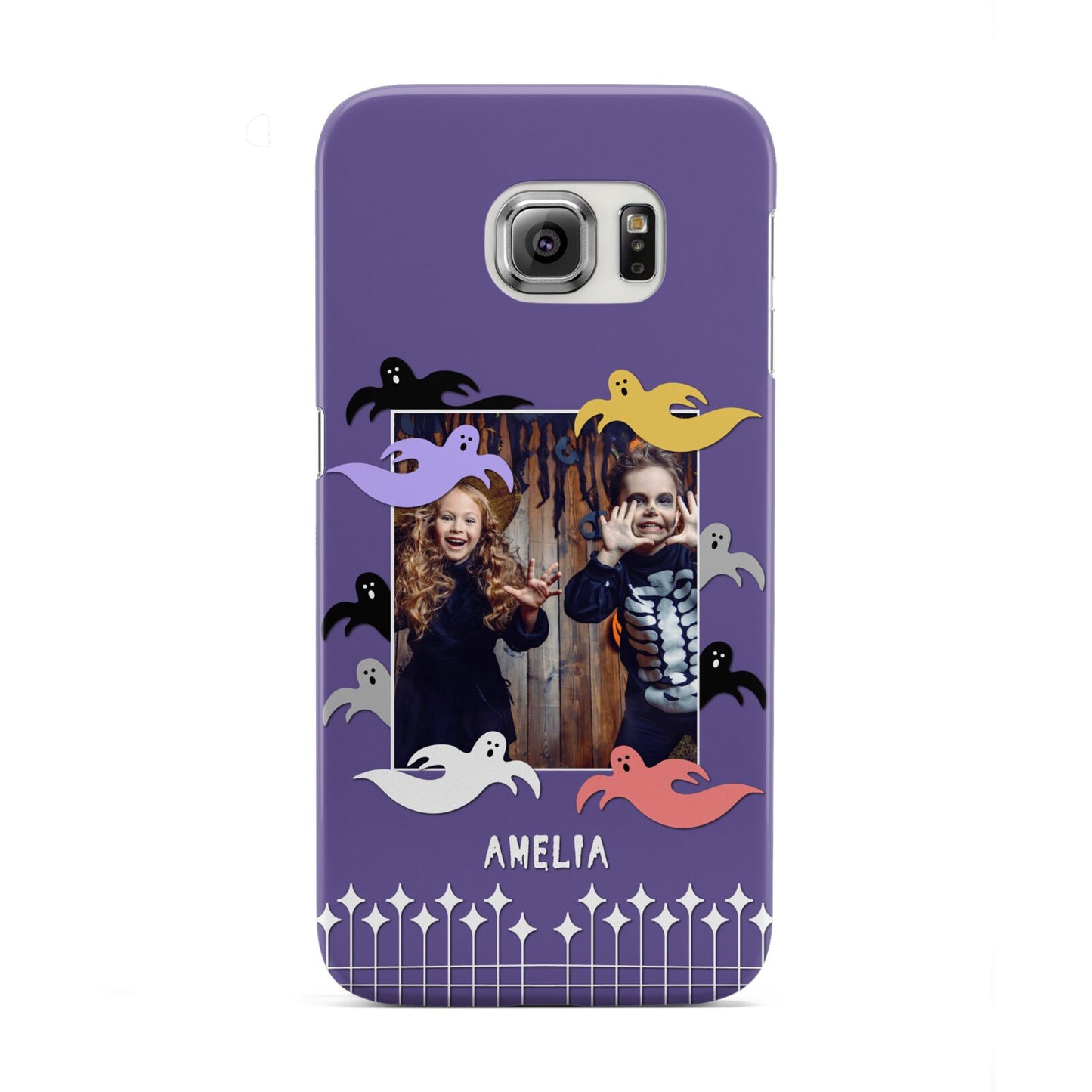 Personalised Halloween Photo Upload Samsung Galaxy S6 Edge Case