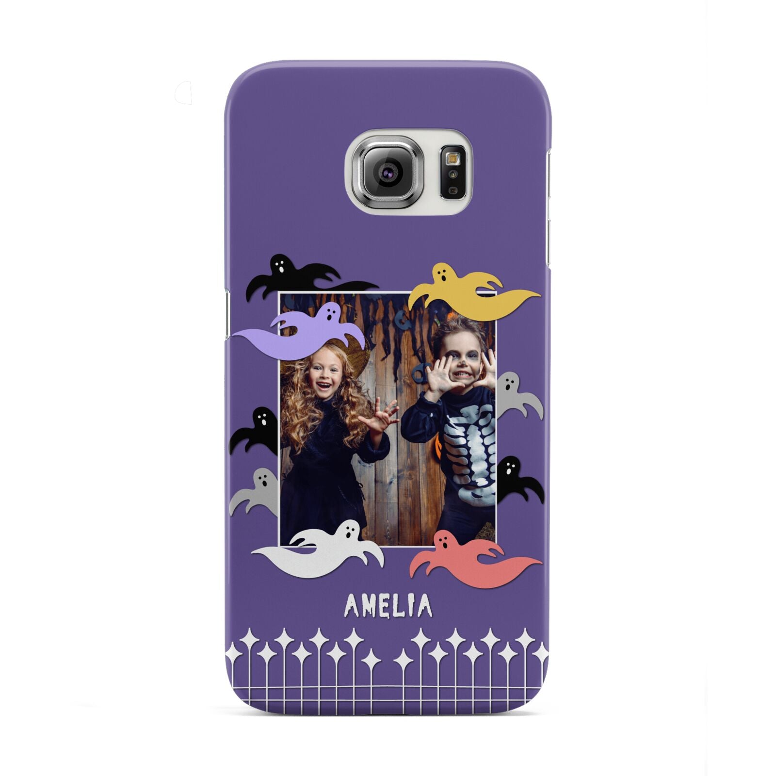 Personalised Halloween Photo Upload Samsung Galaxy S6 Edge Case