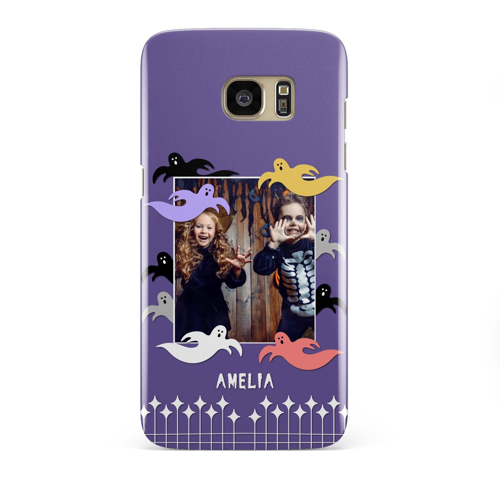 Personalised Halloween Photo Upload Samsung Galaxy S7 Edge Case