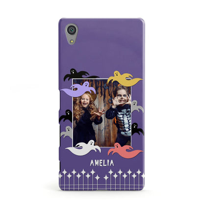 Personalised Halloween Photo Upload Sony Xperia Case