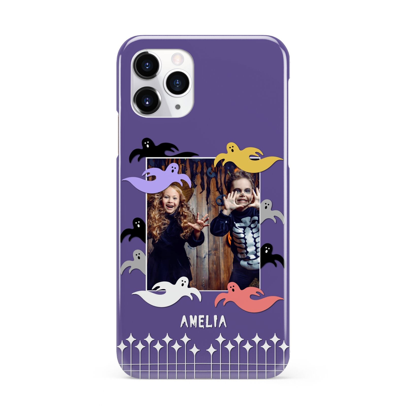 Personalised Halloween Photo Upload iPhone 11 Pro 3D Snap Case