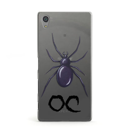 Personalised Halloween Spider Sony Xperia Case