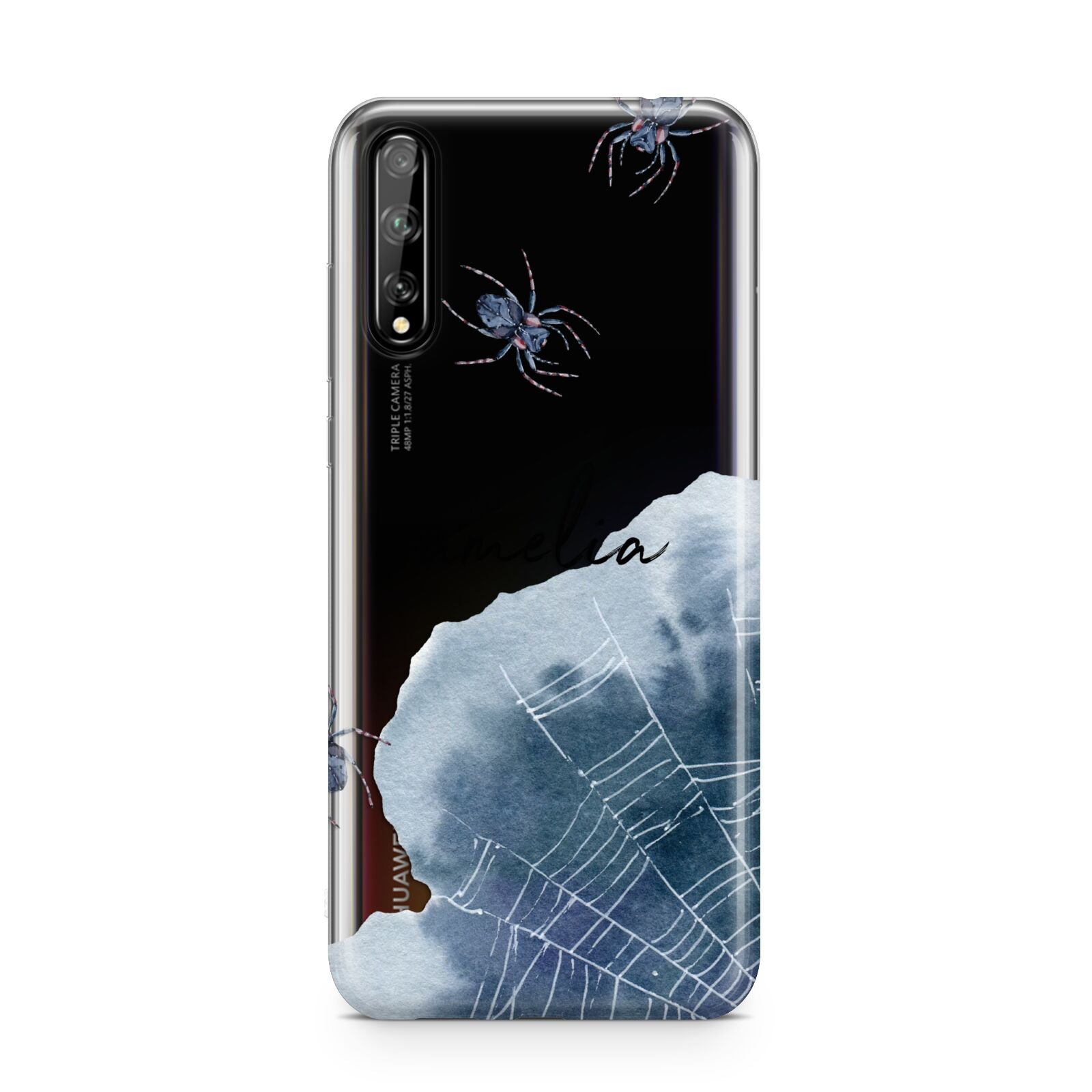 Personalised Halloween Spider Web Huawei Enjoy 10s Phone Case