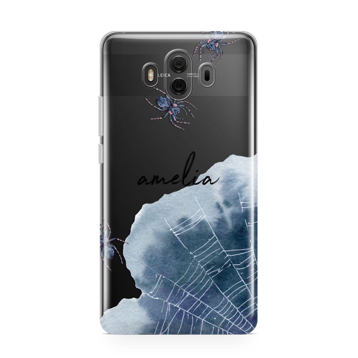 Personalised Halloween Spider Web Huawei Mate 10 Protective Phone Case