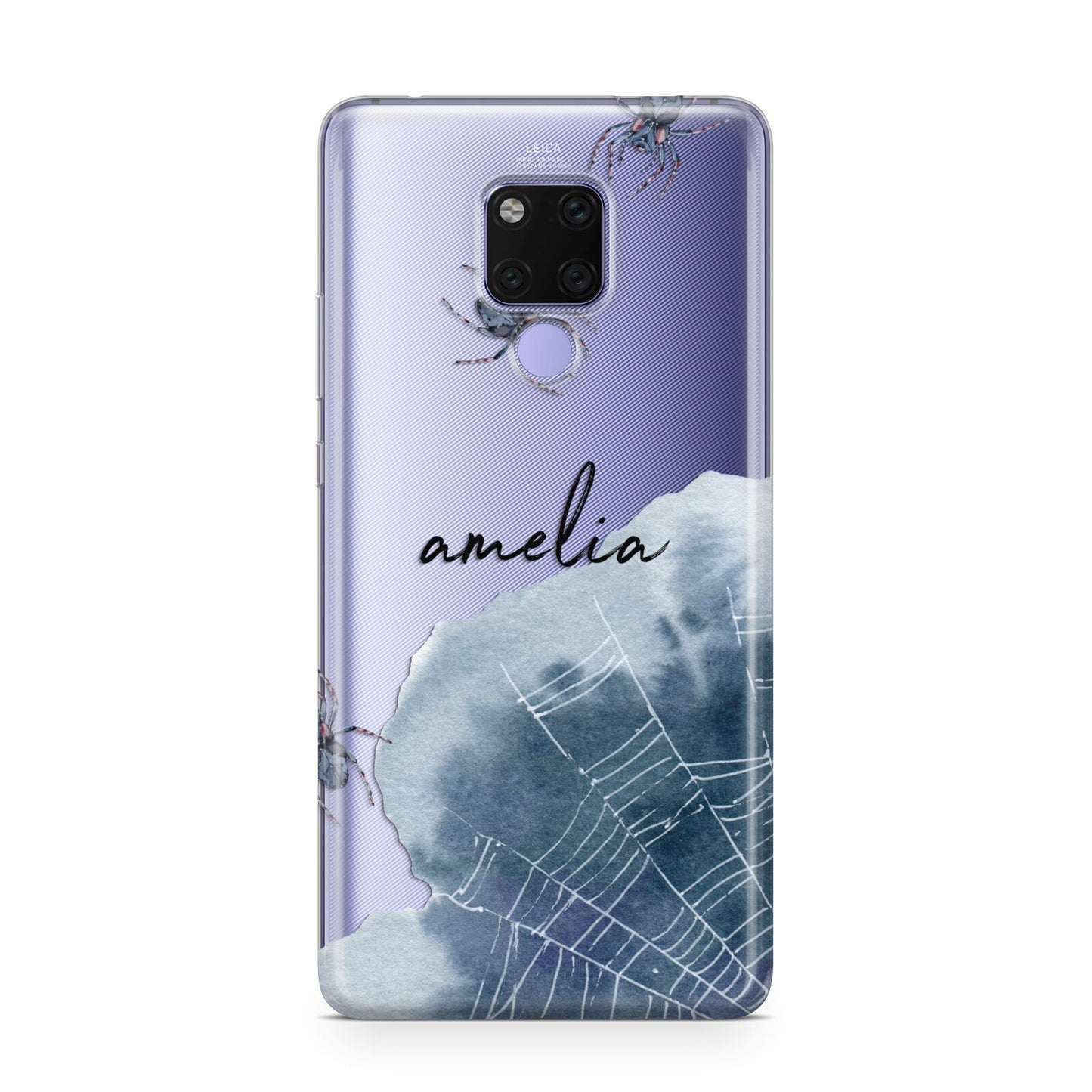 Personalised Halloween Spider Web Huawei Mate 20X Phone Case