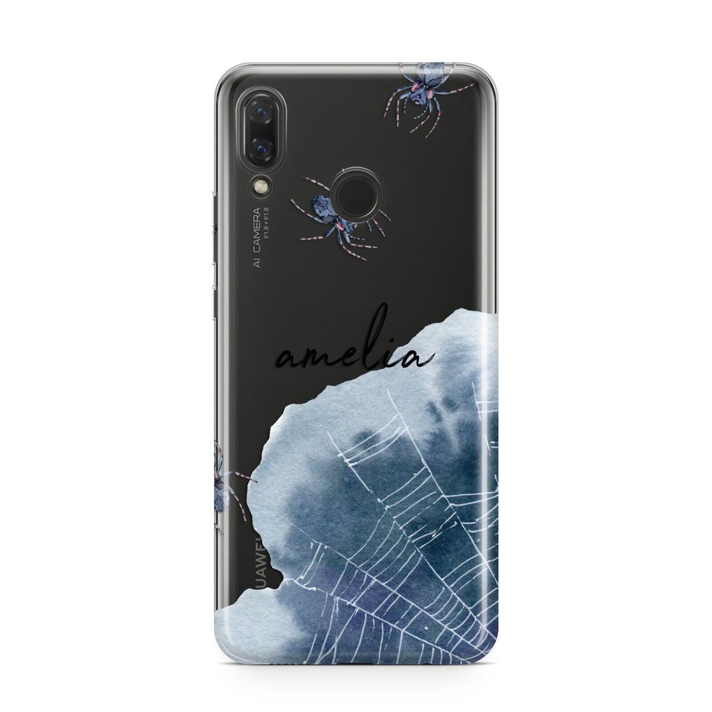 Personalised Halloween Spider Web Huawei Nova 3 Phone Case