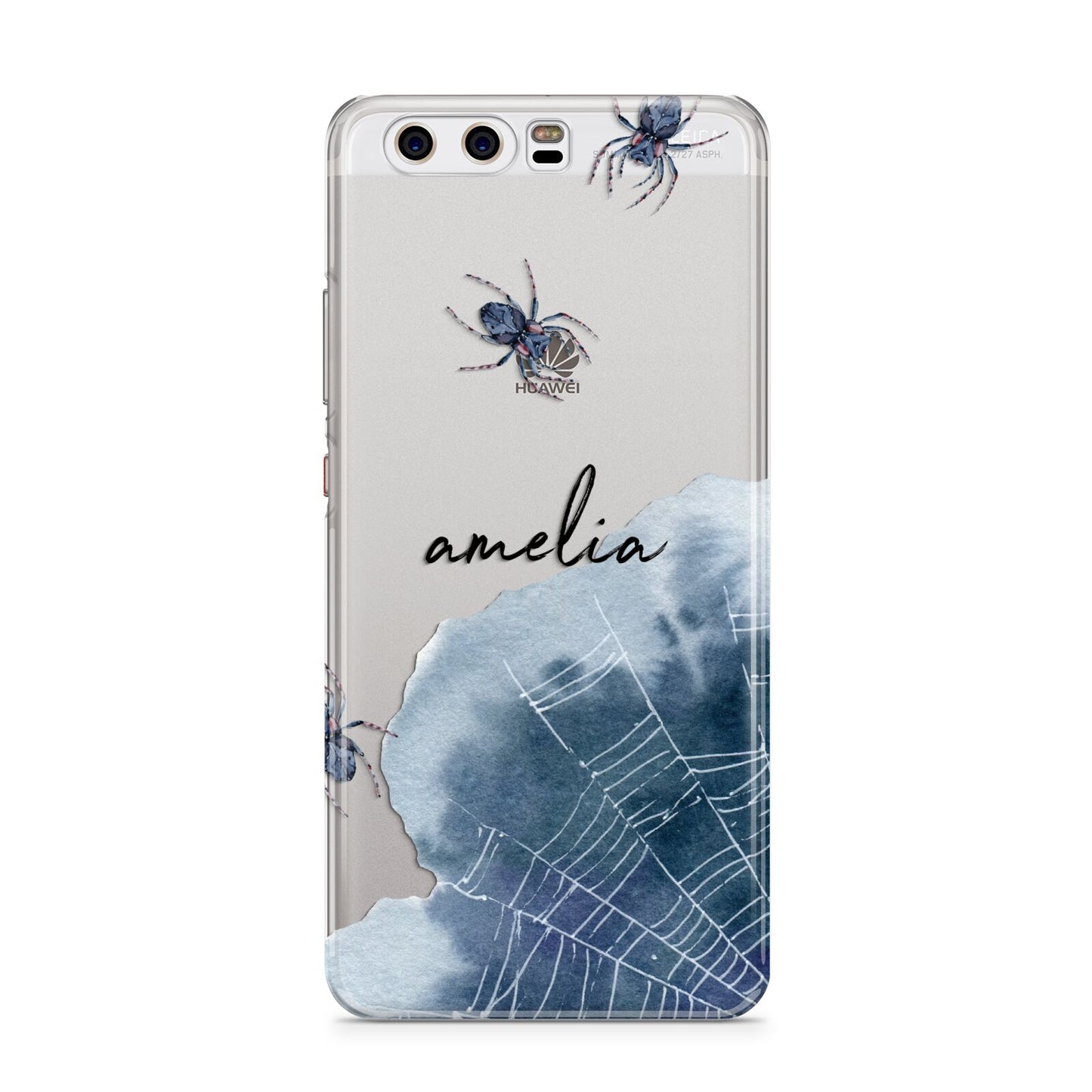 Personalised Halloween Spider Web Huawei P10 Phone Case