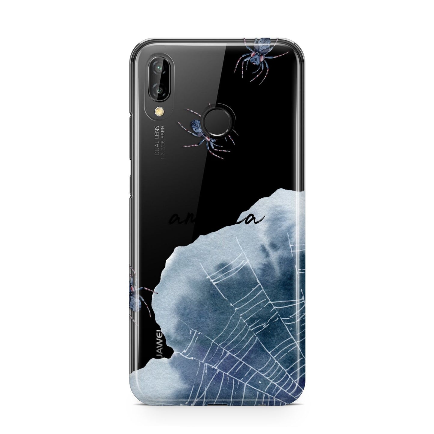 Personalised Halloween Spider Web Huawei P20 Lite Phone Case