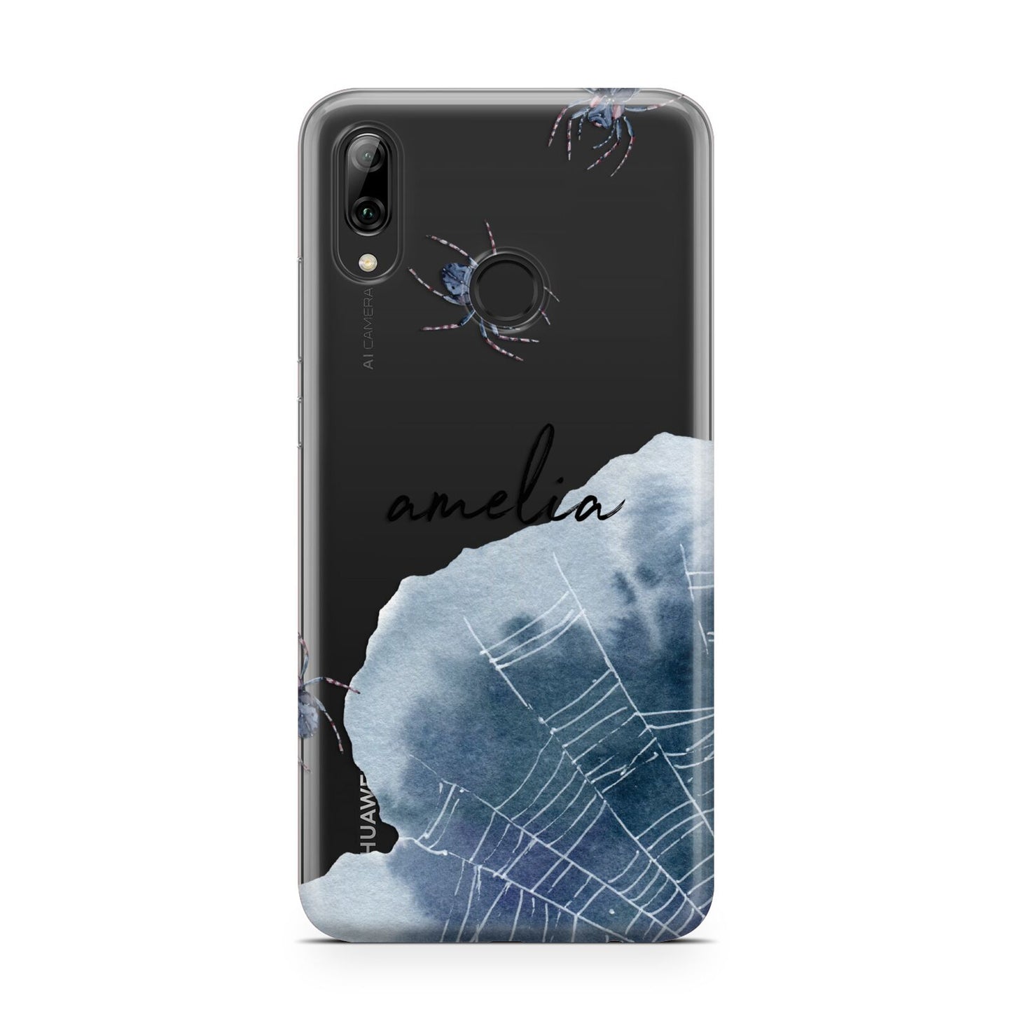 Personalised Halloween Spider Web Huawei Y7 2019