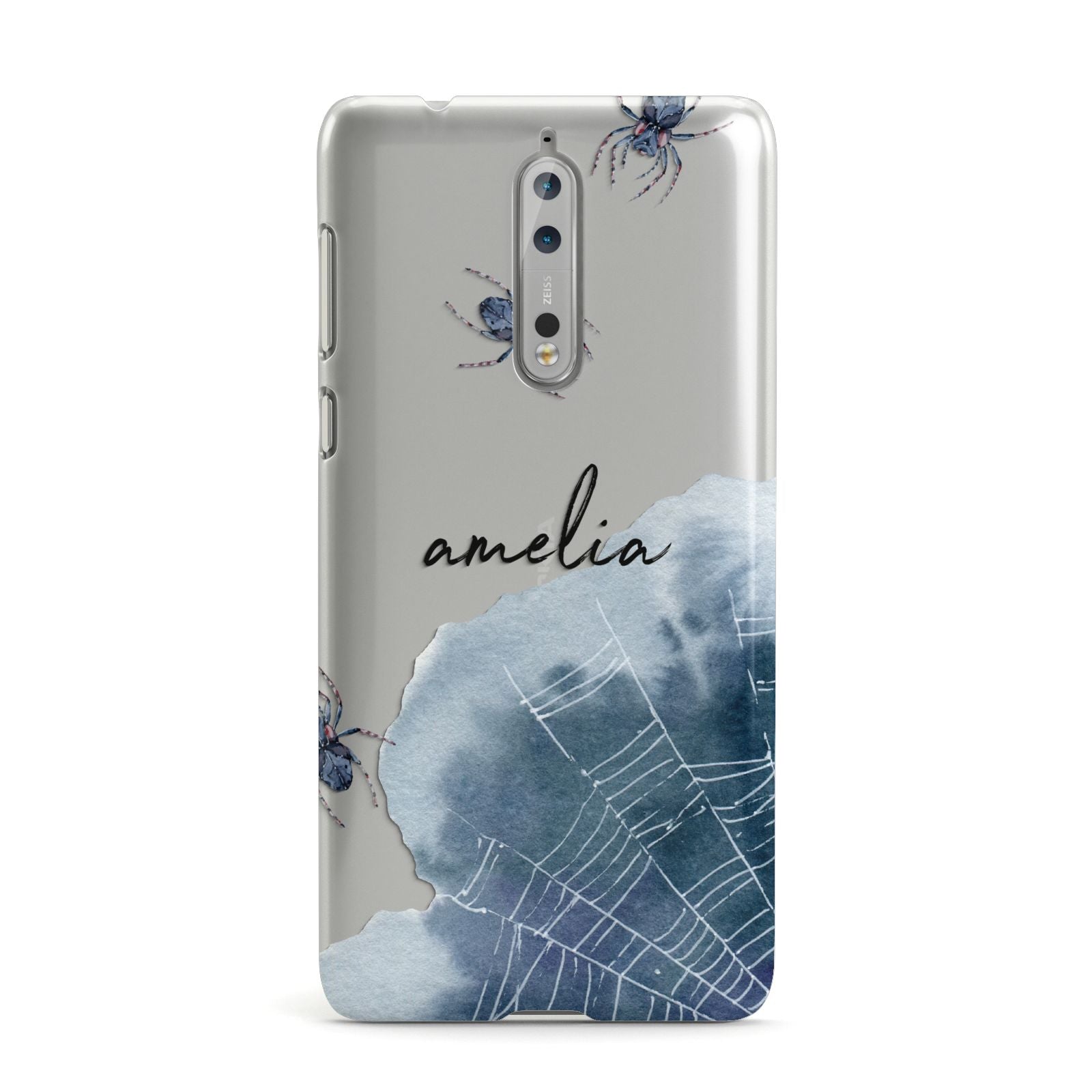 Personalised Halloween Spider Web Nokia Case