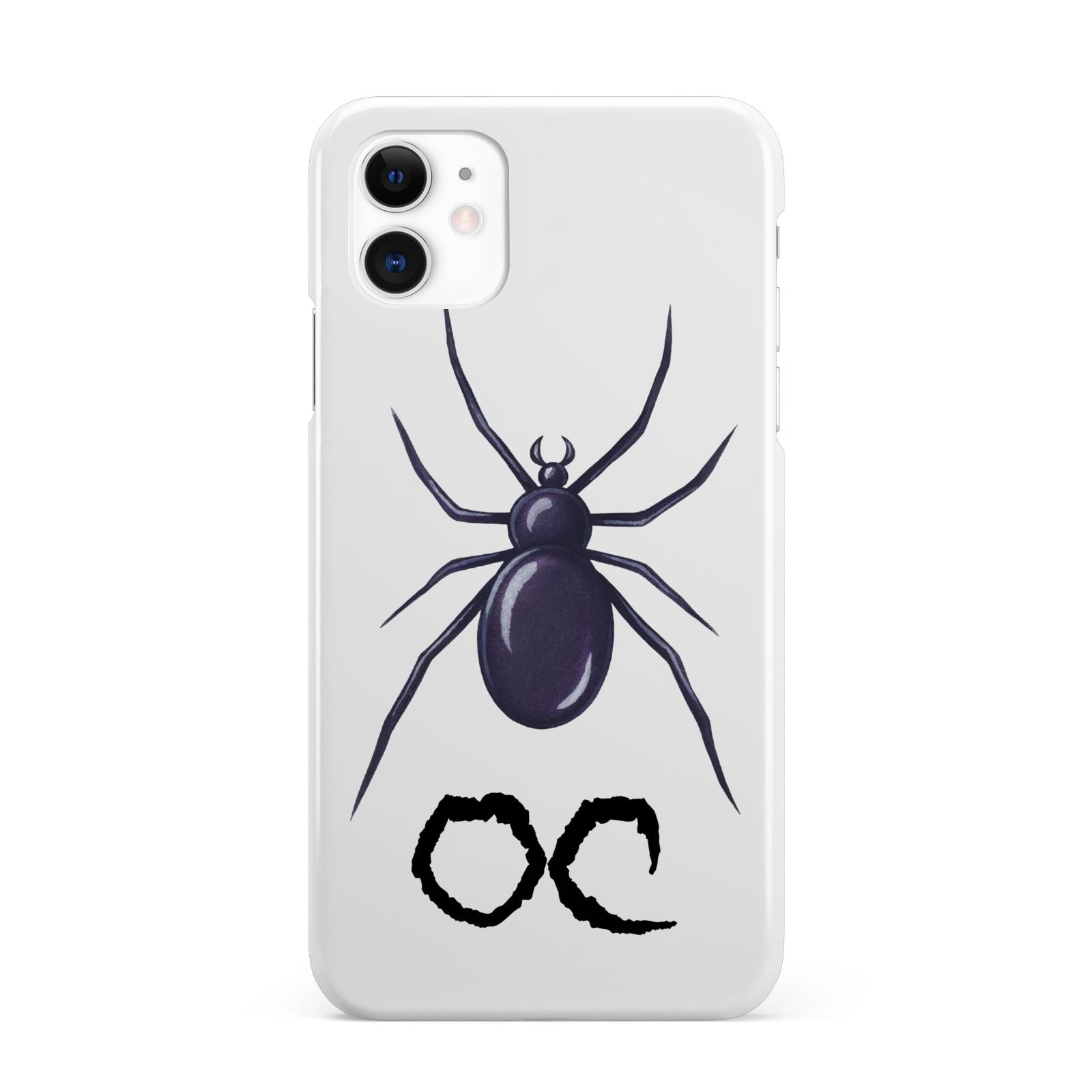 Personalised Halloween Spider iPhone 11 3D Snap Case