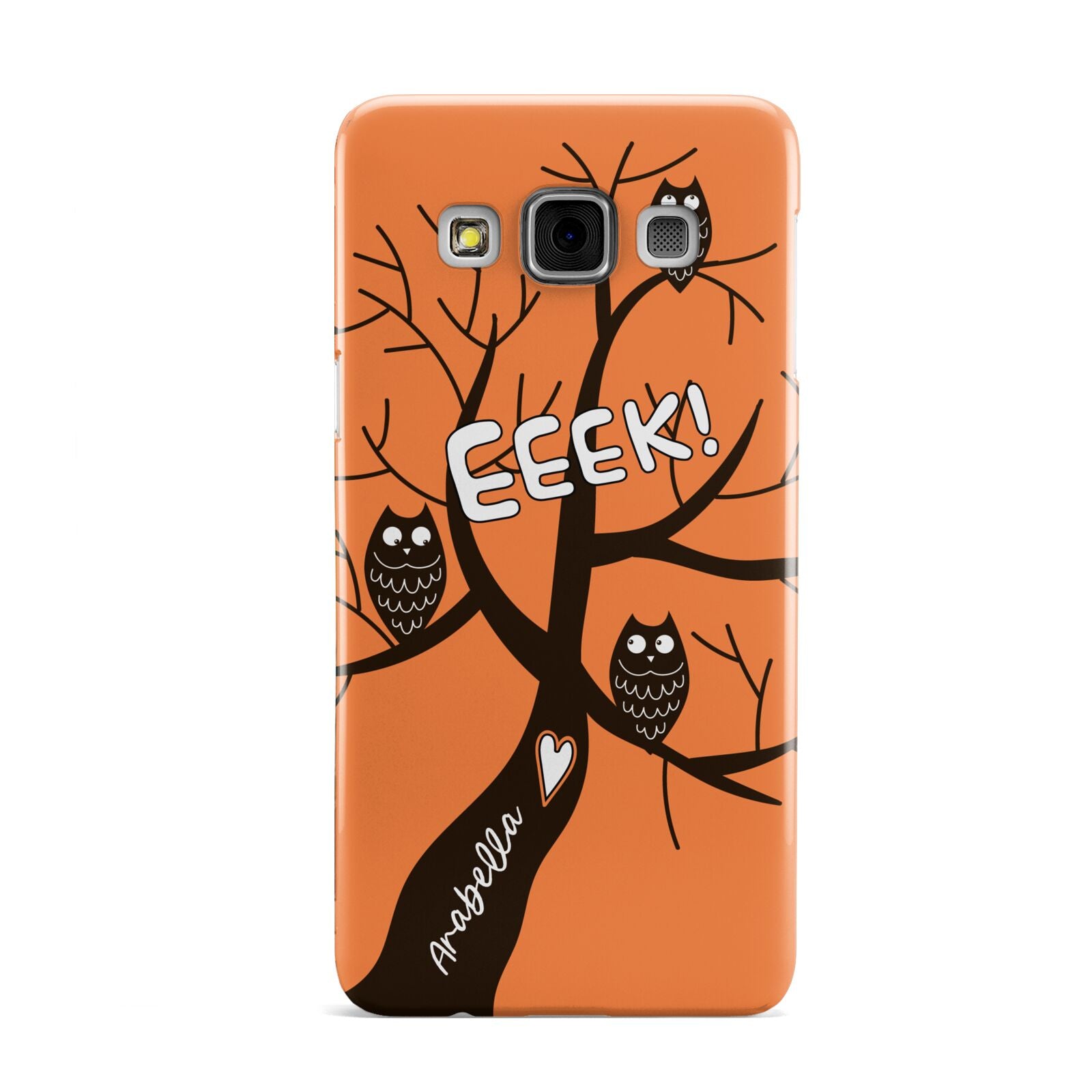 Personalised Halloween Tree Samsung Galaxy A3 Case