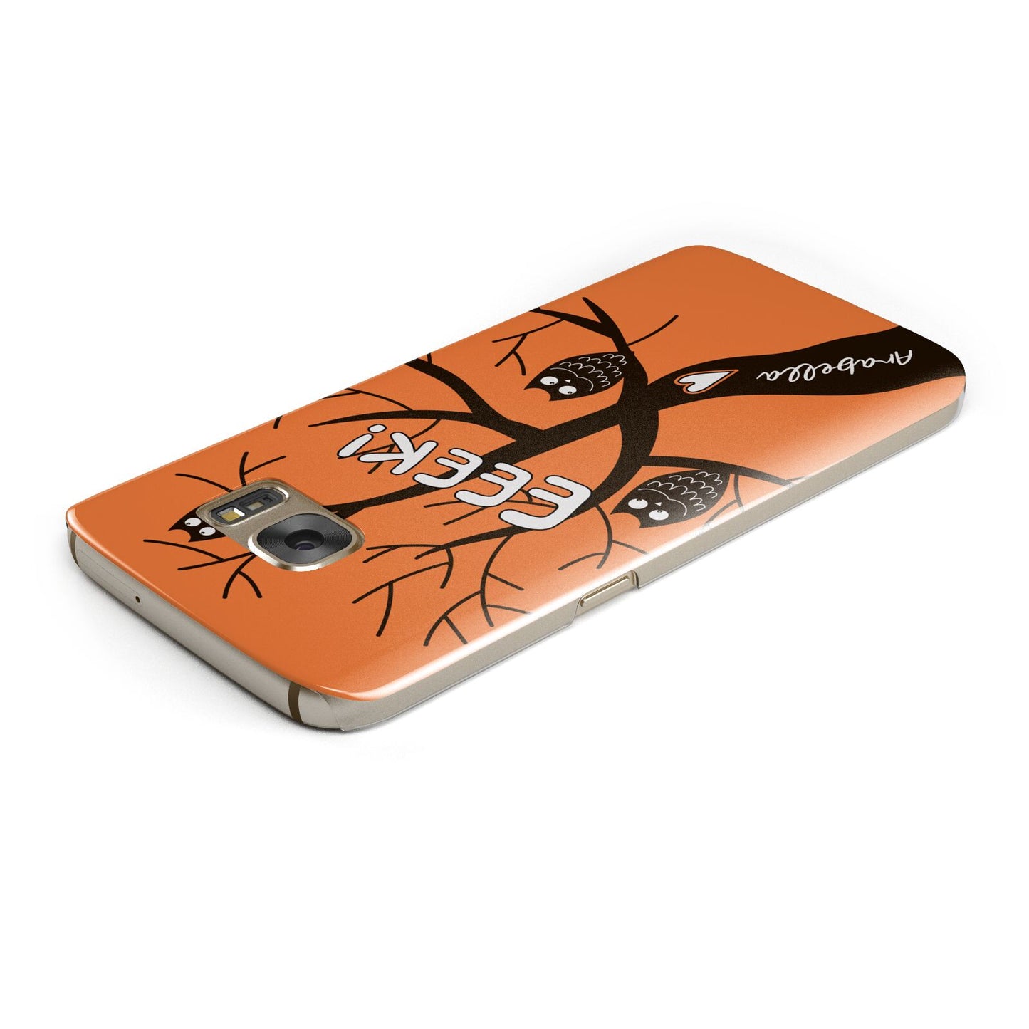 Personalised Halloween Tree Samsung Galaxy Case Top Cutout