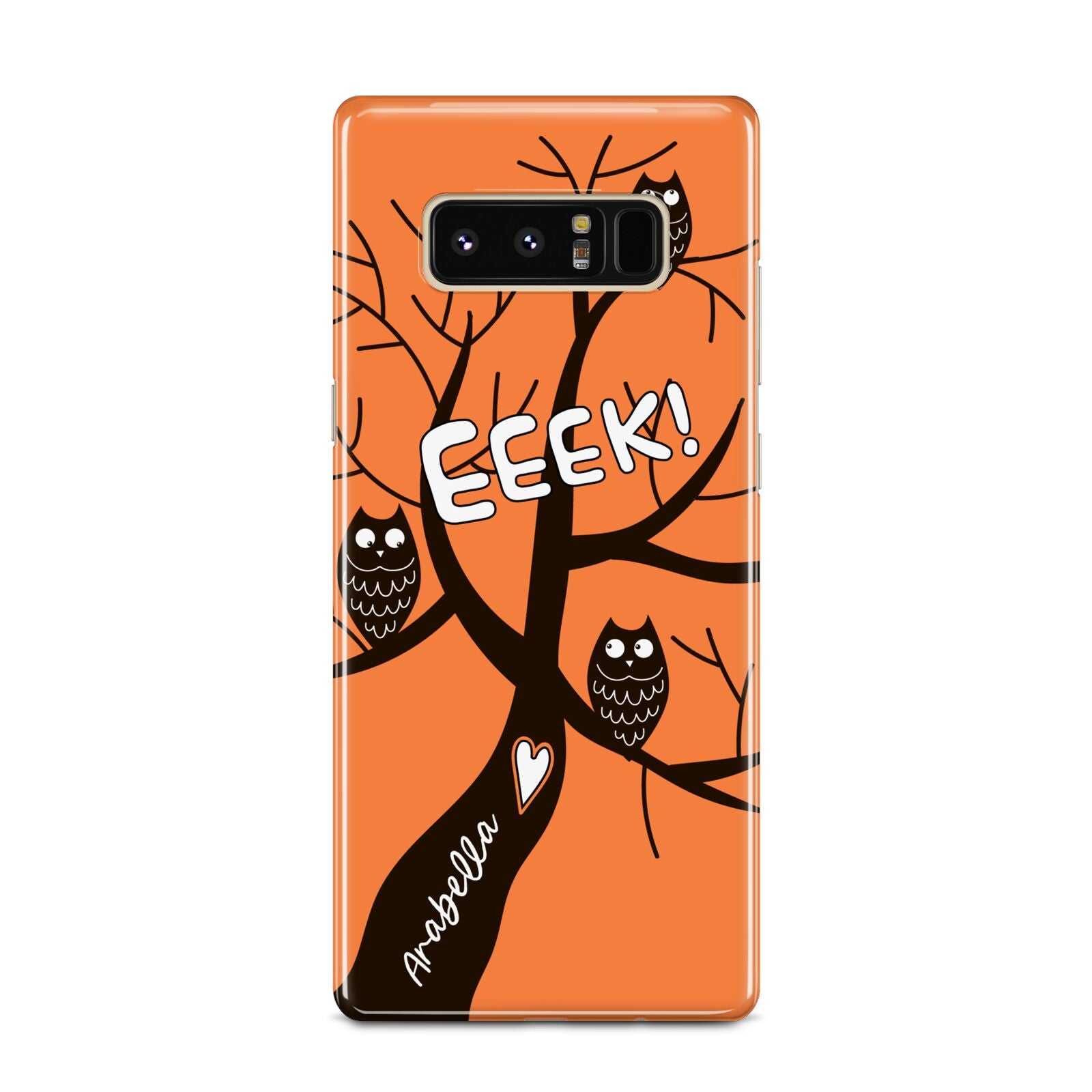 Personalised Halloween Tree Samsung Galaxy Note 8 Case