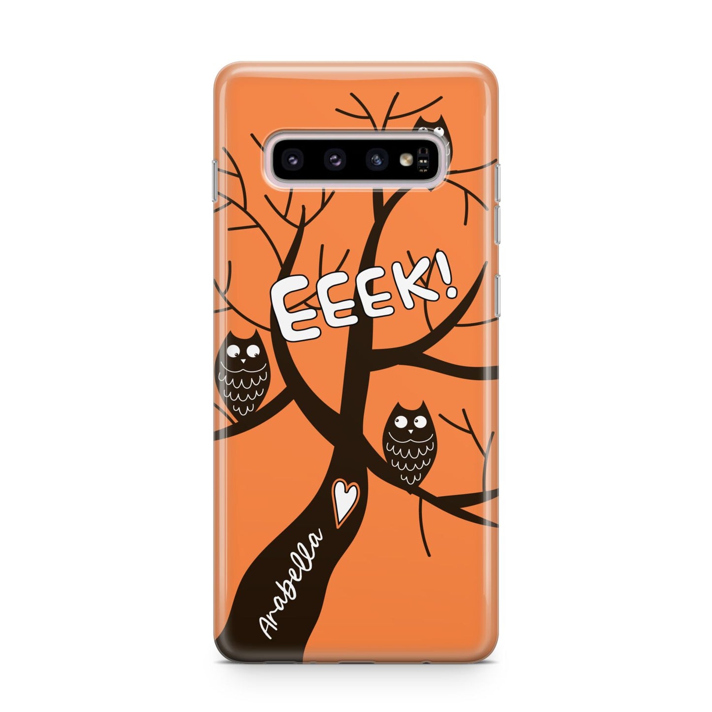 Personalised Halloween Tree Samsung Galaxy S10 Plus Case