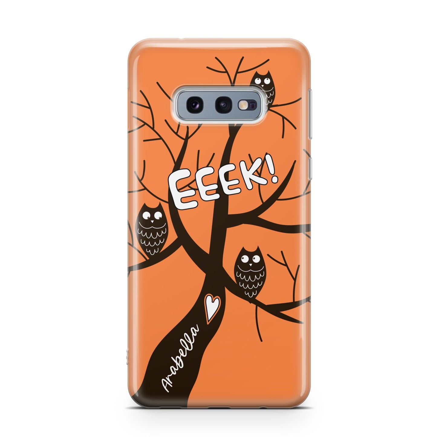 Personalised Halloween Tree Samsung Galaxy S10E Case