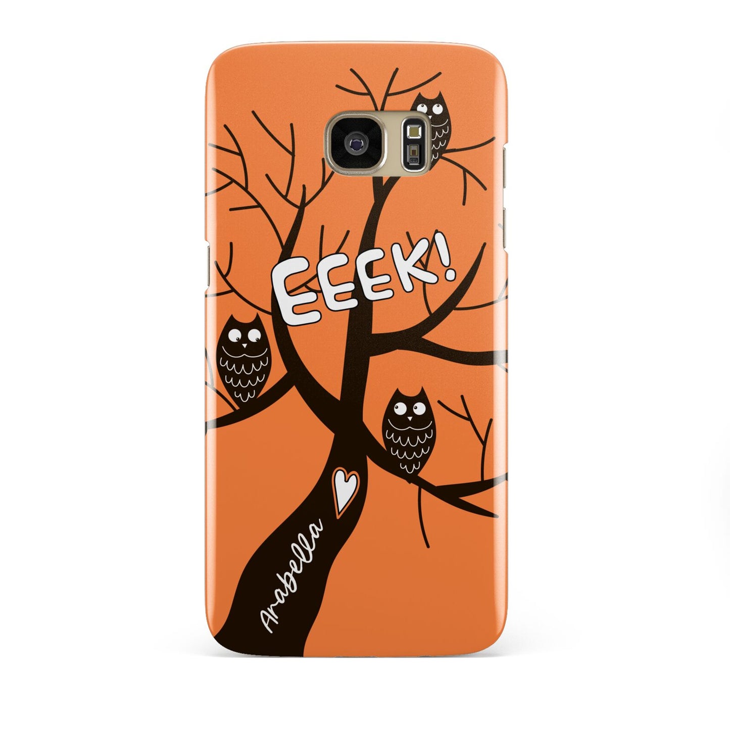 Personalised Halloween Tree Samsung Galaxy S7 Edge Case