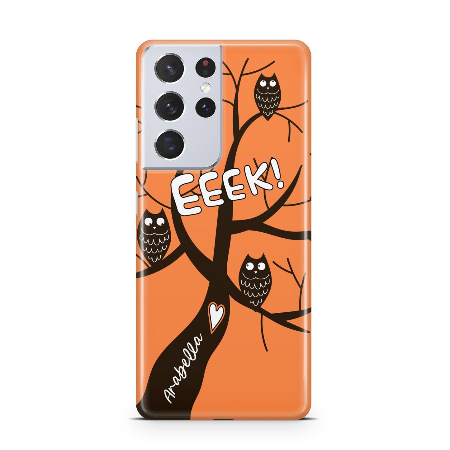 Personalised Halloween Tree Samsung S21 Ultra Case