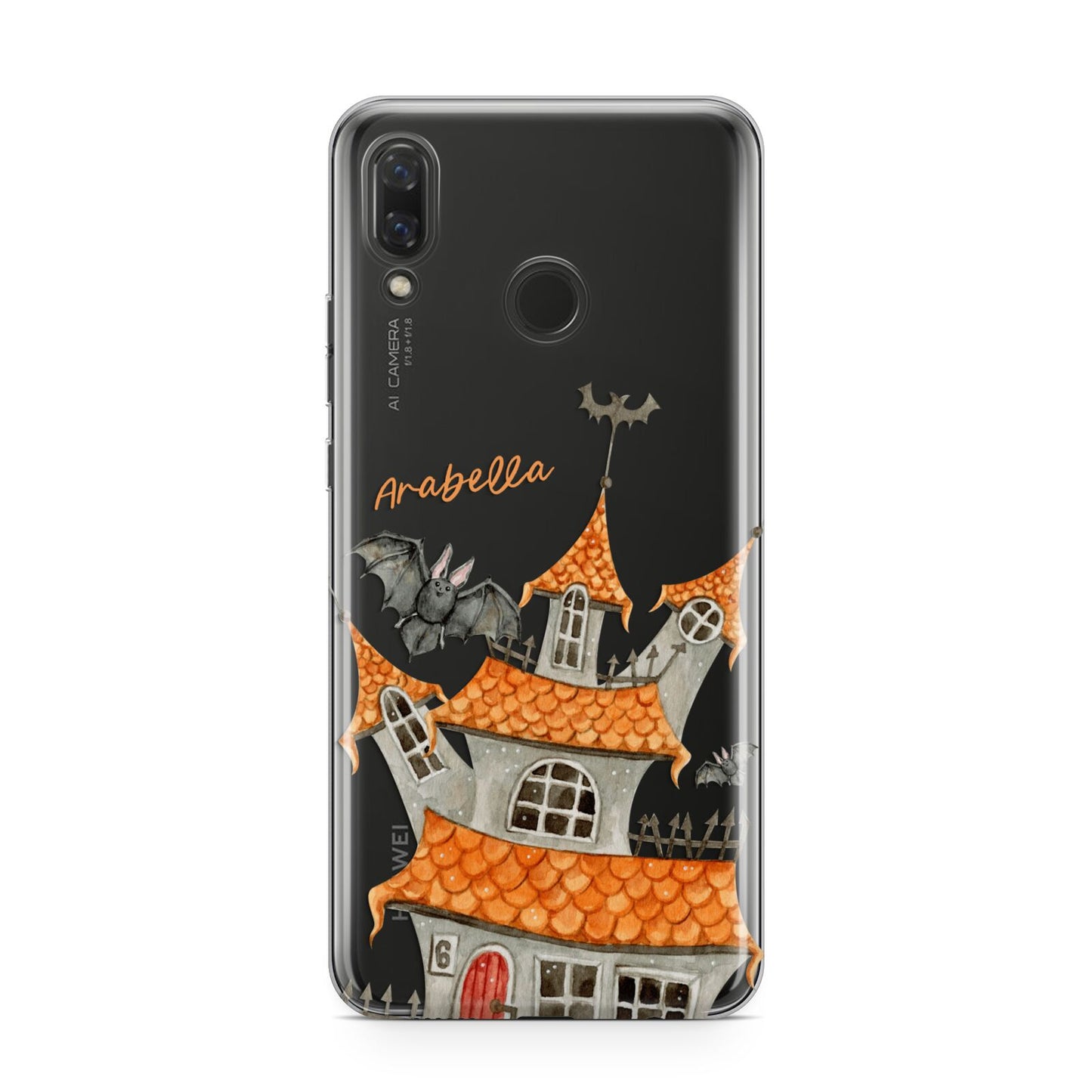 Personalised Haunted House Huawei Nova 3 Phone Case