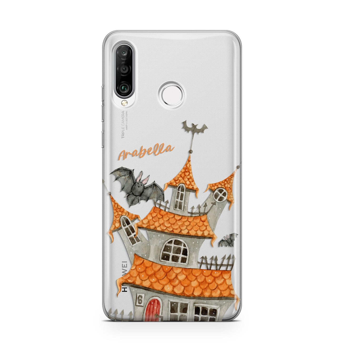 Personalised Haunted House Huawei P30 Lite Phone Case