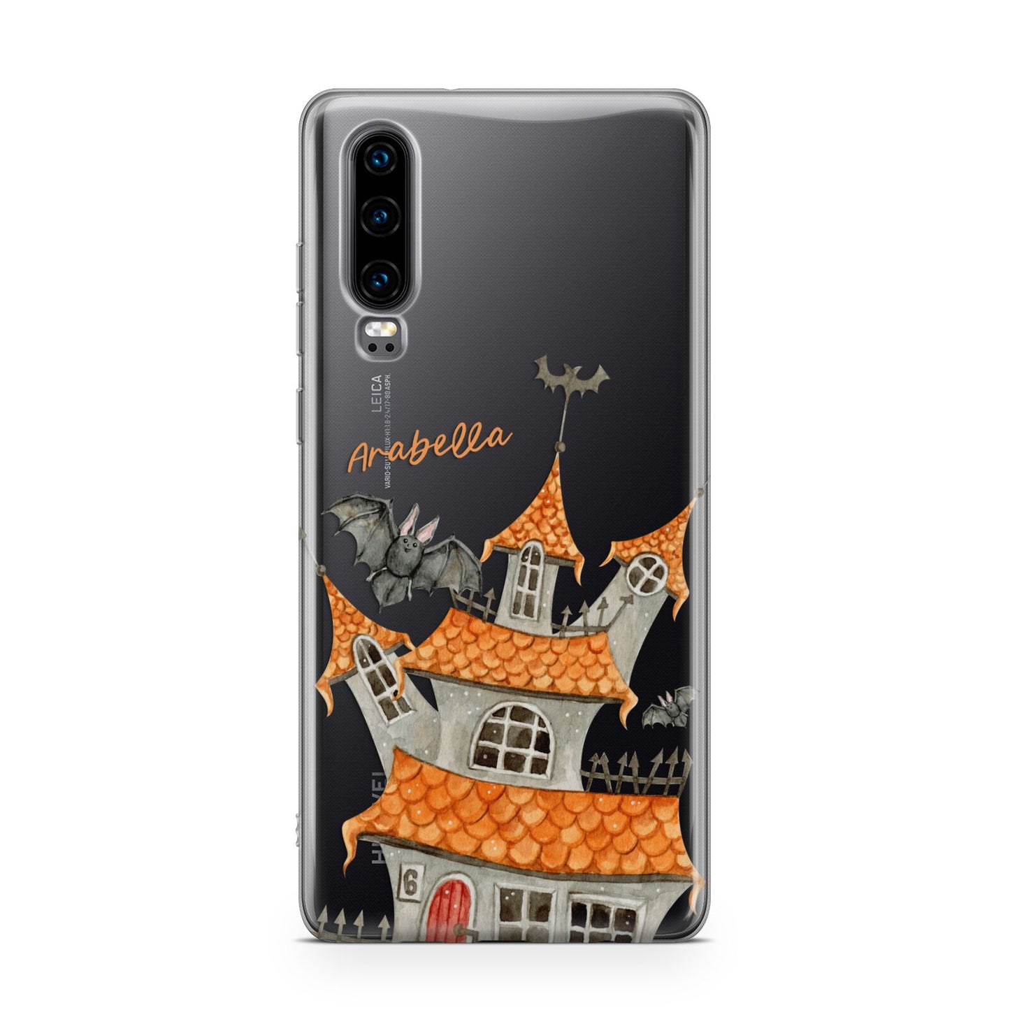 Personalised Haunted House Huawei P30 Phone Case