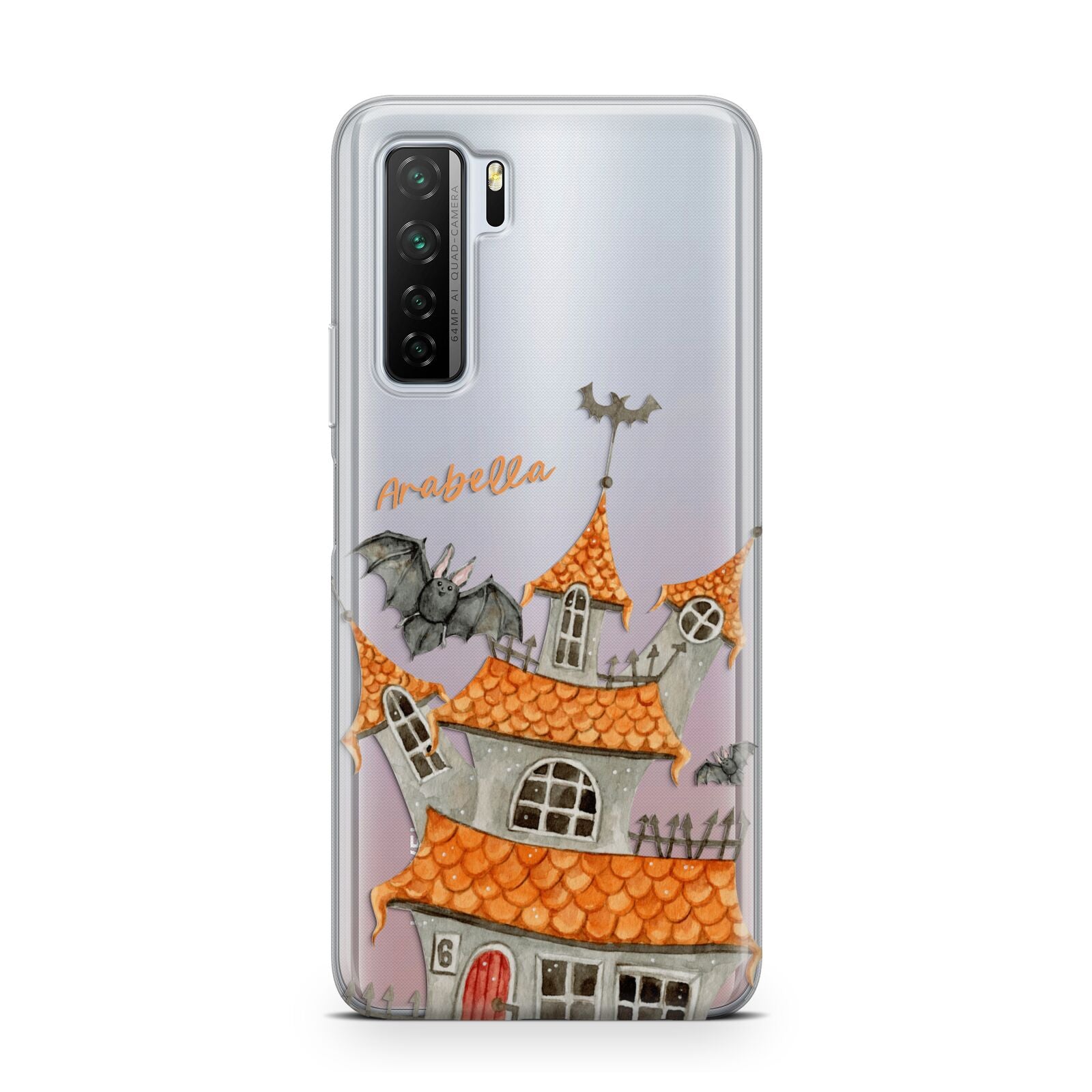 Personalised Haunted House Huawei P40 Lite 5G Phone Case