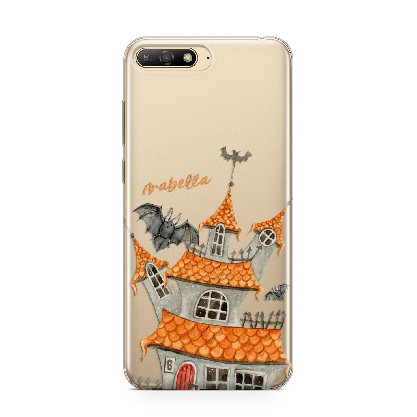 Personalised Haunted House Huawei Y6 2018