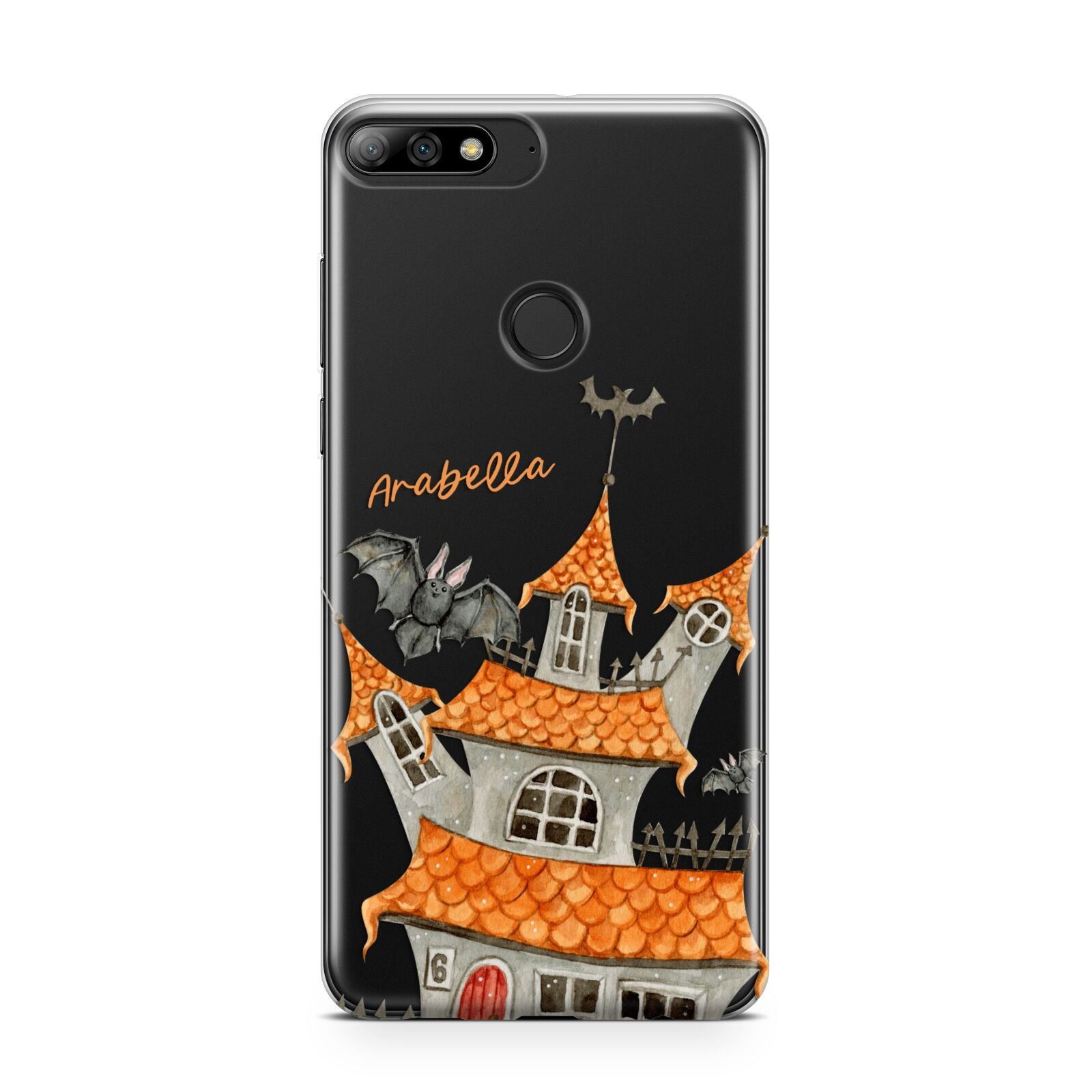 Personalised Haunted House Huawei Y7 2018