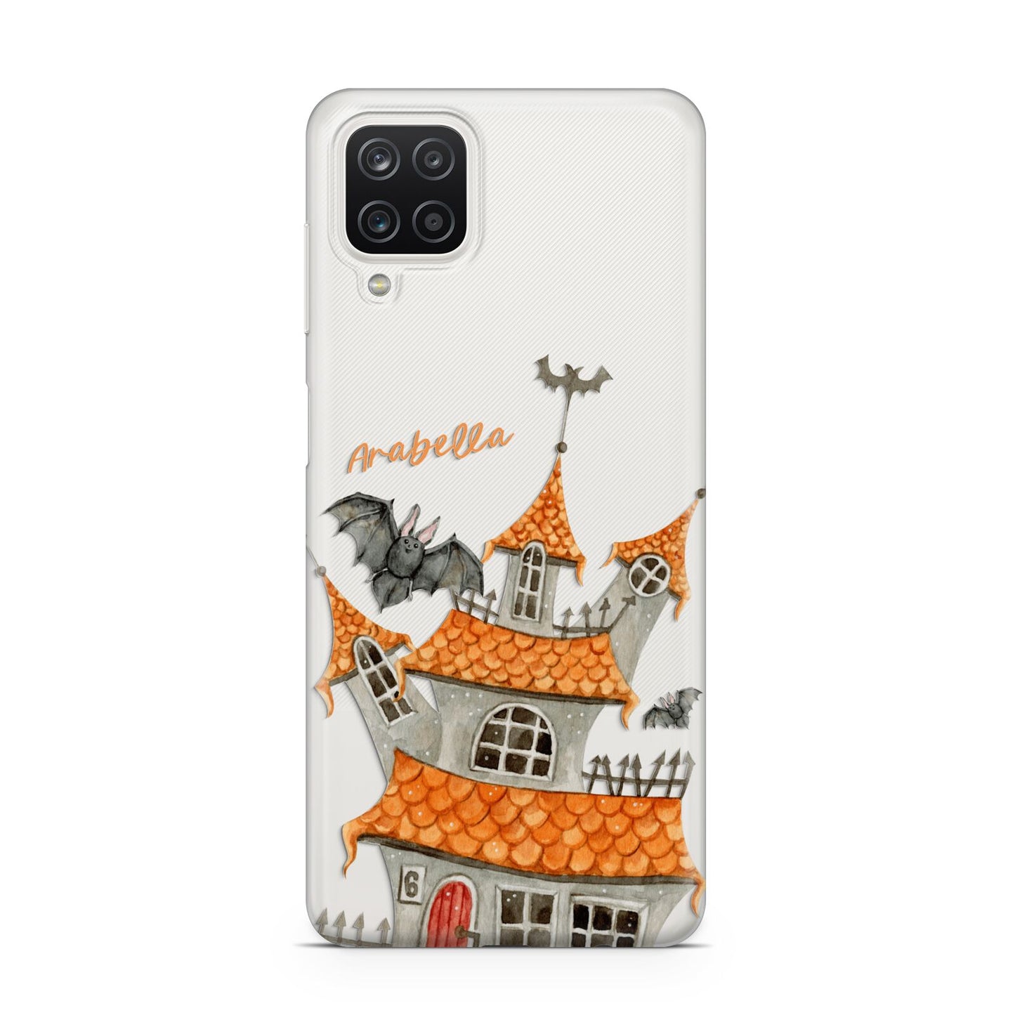 Personalised Haunted House Samsung A12 Case