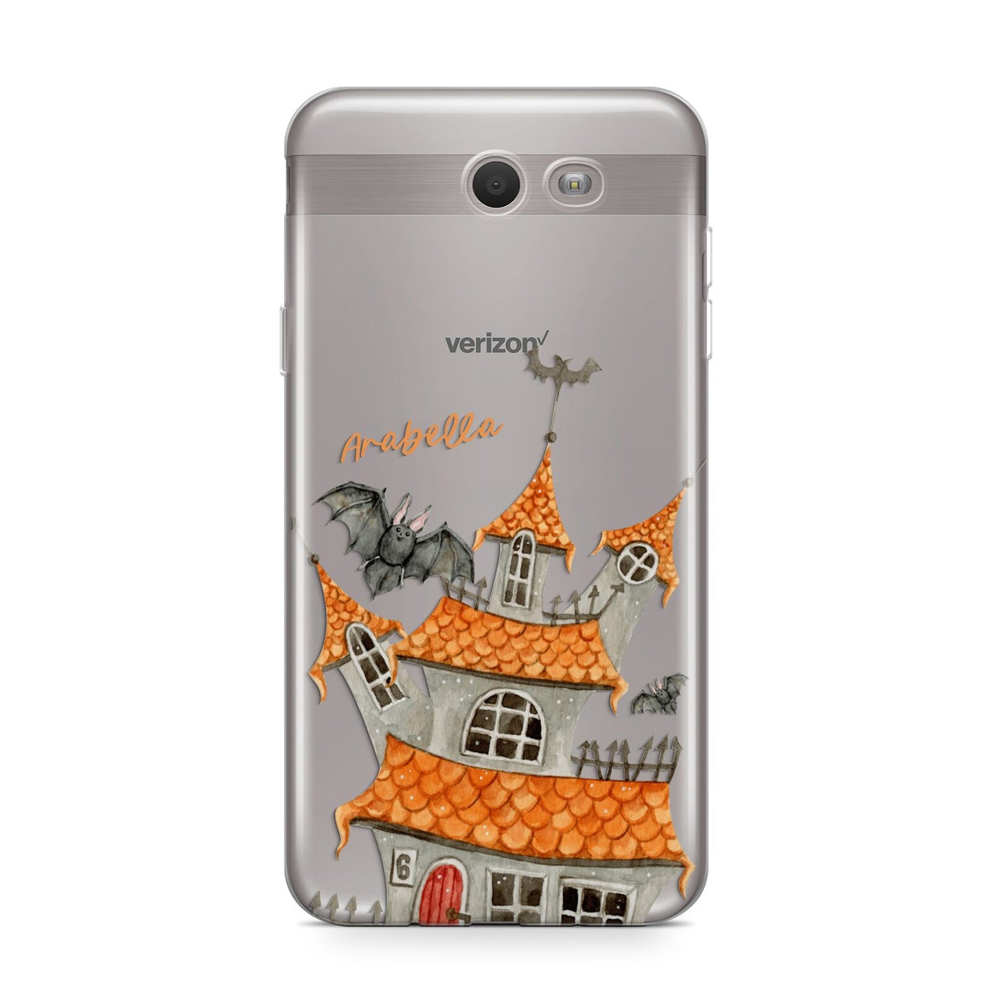 Personalised Haunted House Samsung Galaxy J7 2017 Case