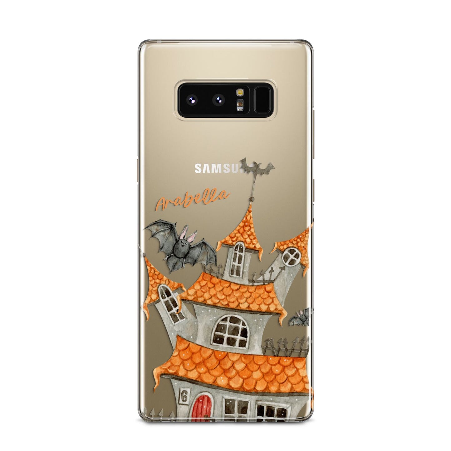 Personalised Haunted House Samsung Galaxy Note 8 Case