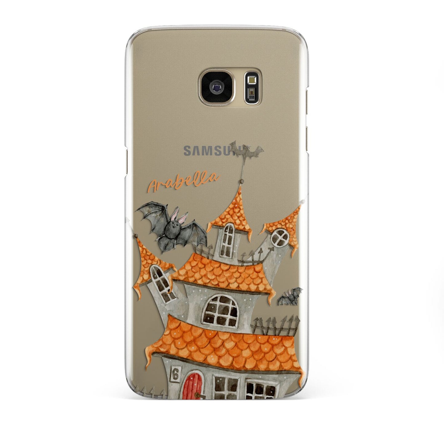 Personalised Haunted House Samsung Galaxy S7 Edge Case