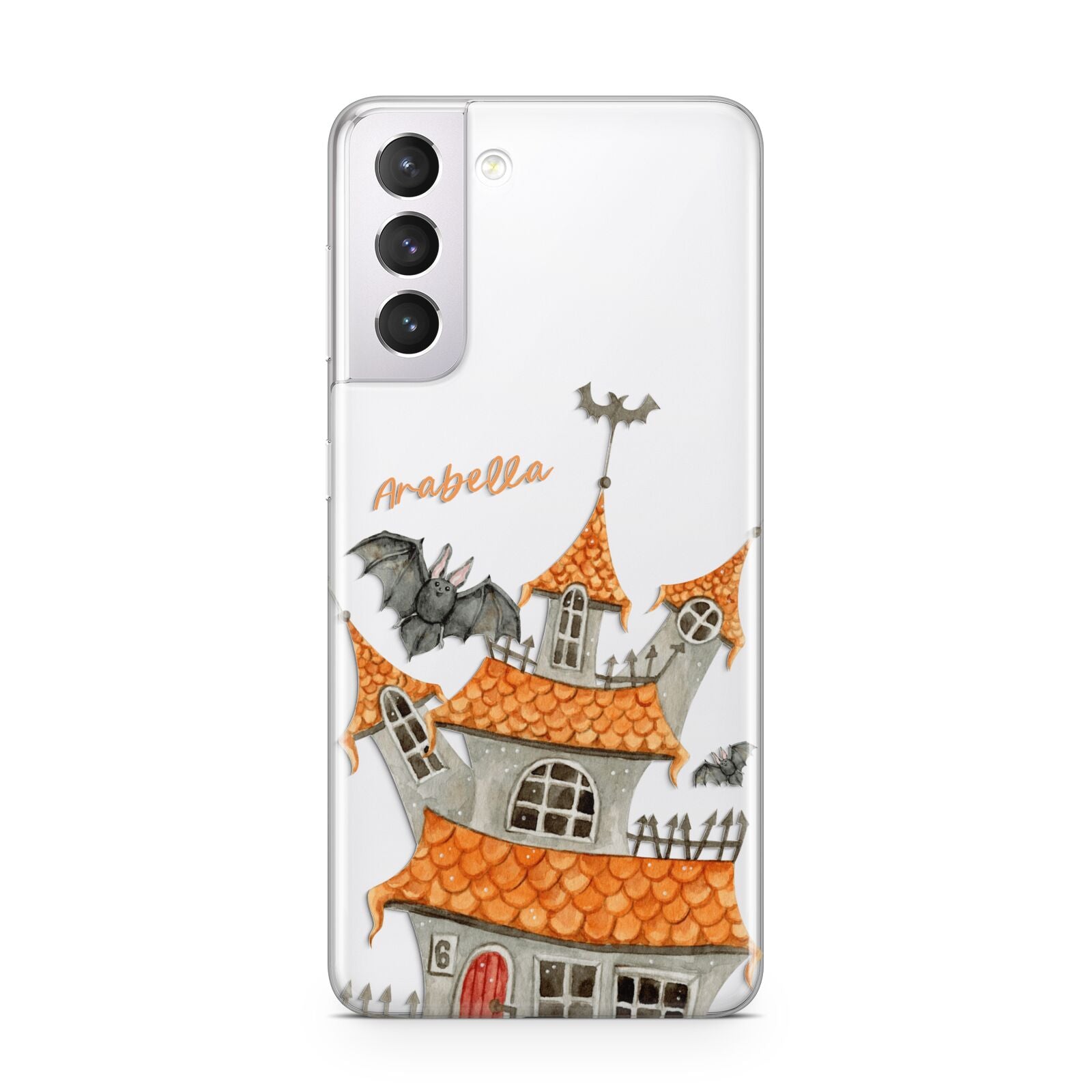 Personalised Haunted House Samsung S21 Case