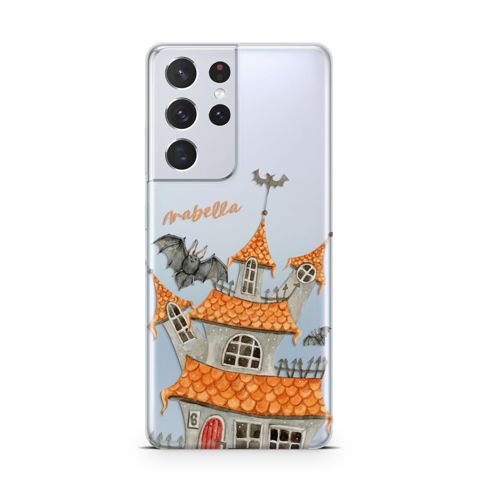 Personalised Haunted House Samsung S21 Ultra Case