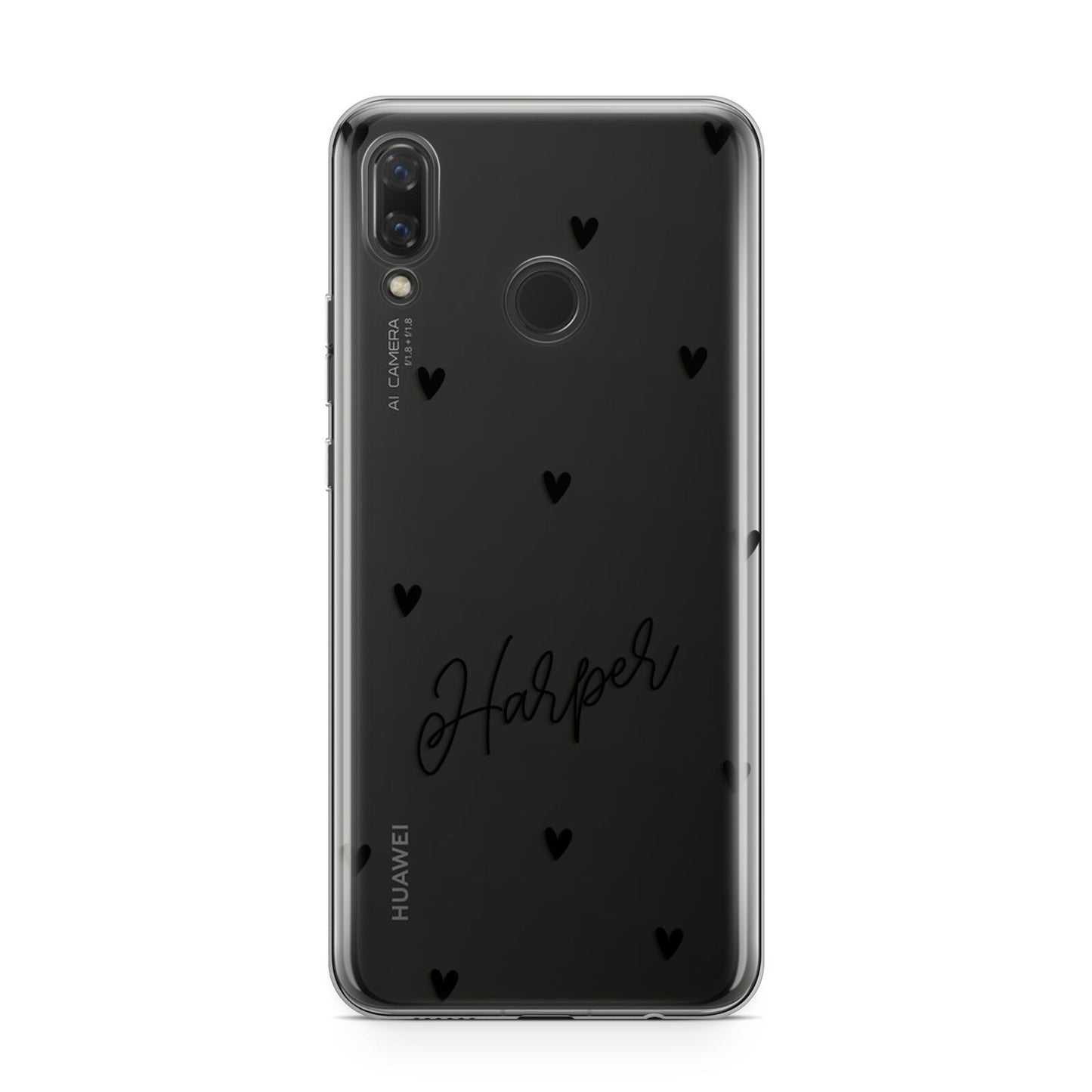 Personalised Heart Huawei Nova 3 Phone Case