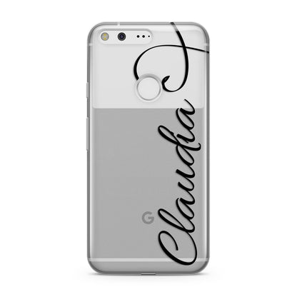 Personalised Heart Name Google Pixel Case