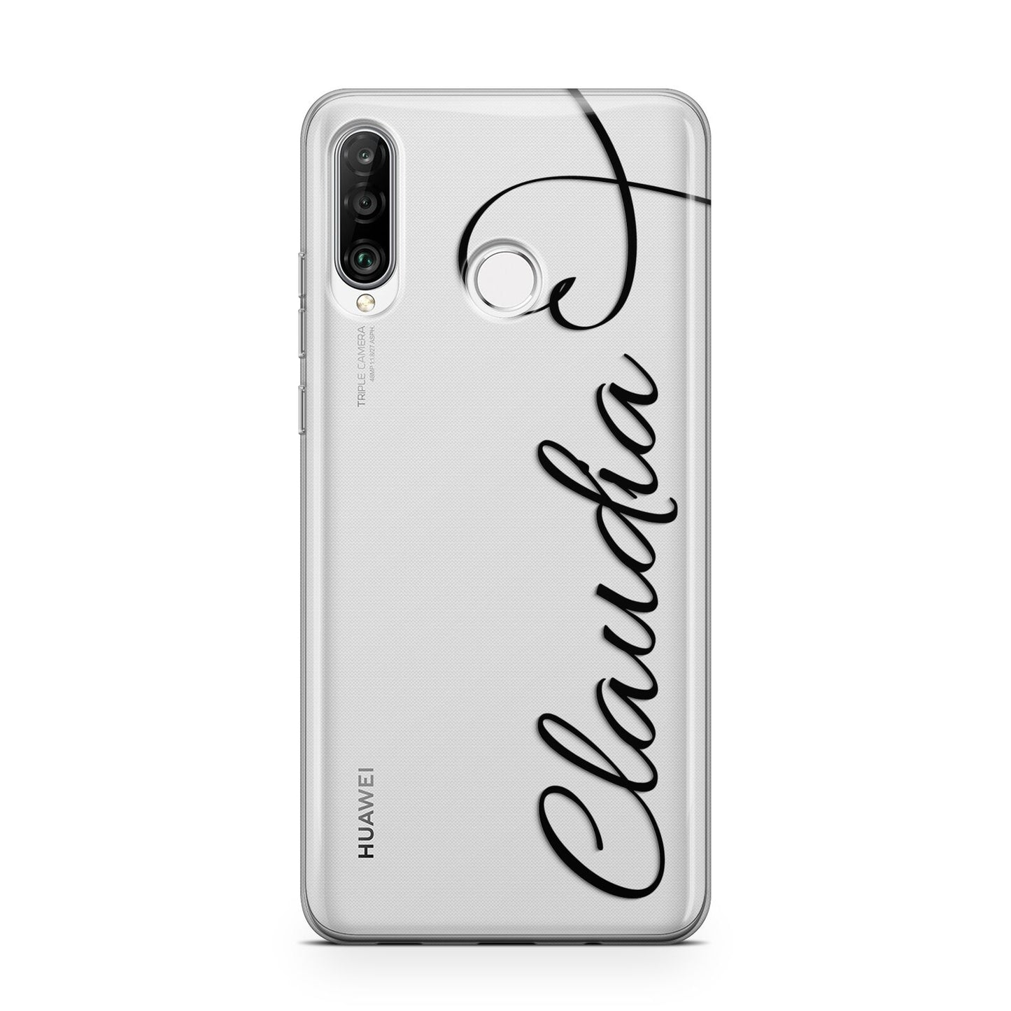 Personalised Heart Name Huawei P30 Lite Phone Case