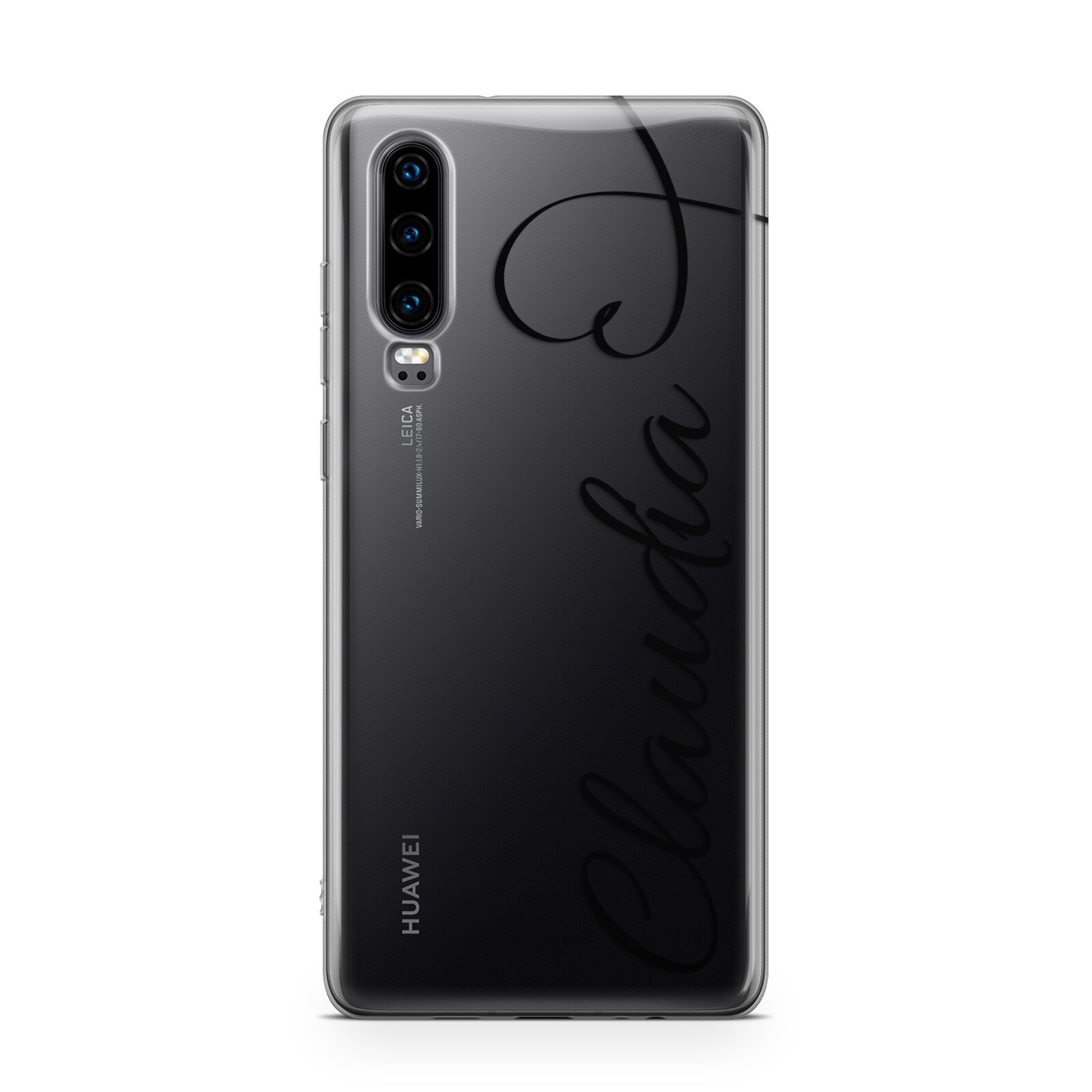 Personalised Heart Name Huawei P30 Phone Case