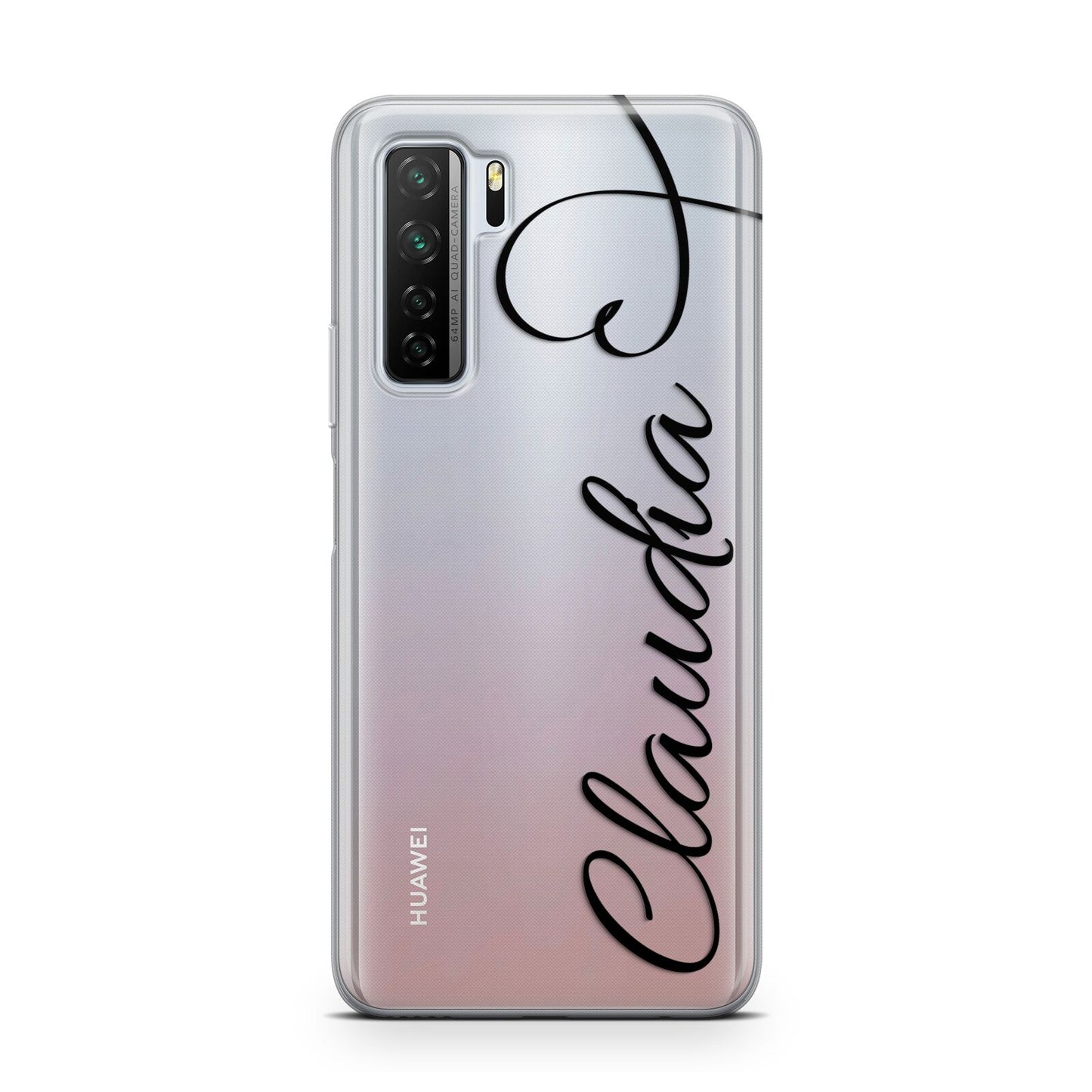 Personalised Heart Name Huawei P40 Lite 5G Phone Case