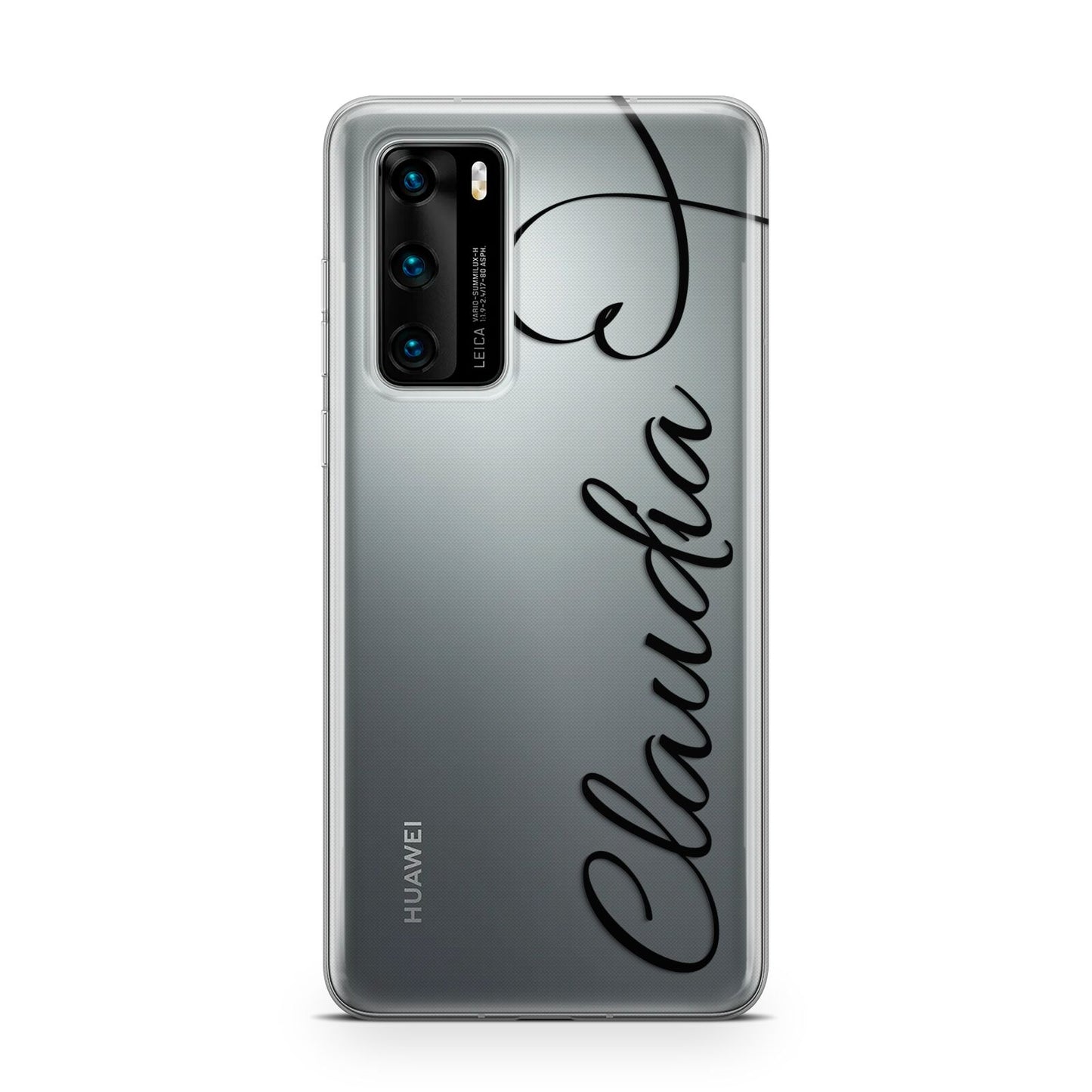 Personalised Heart Name Huawei P40 Phone Case